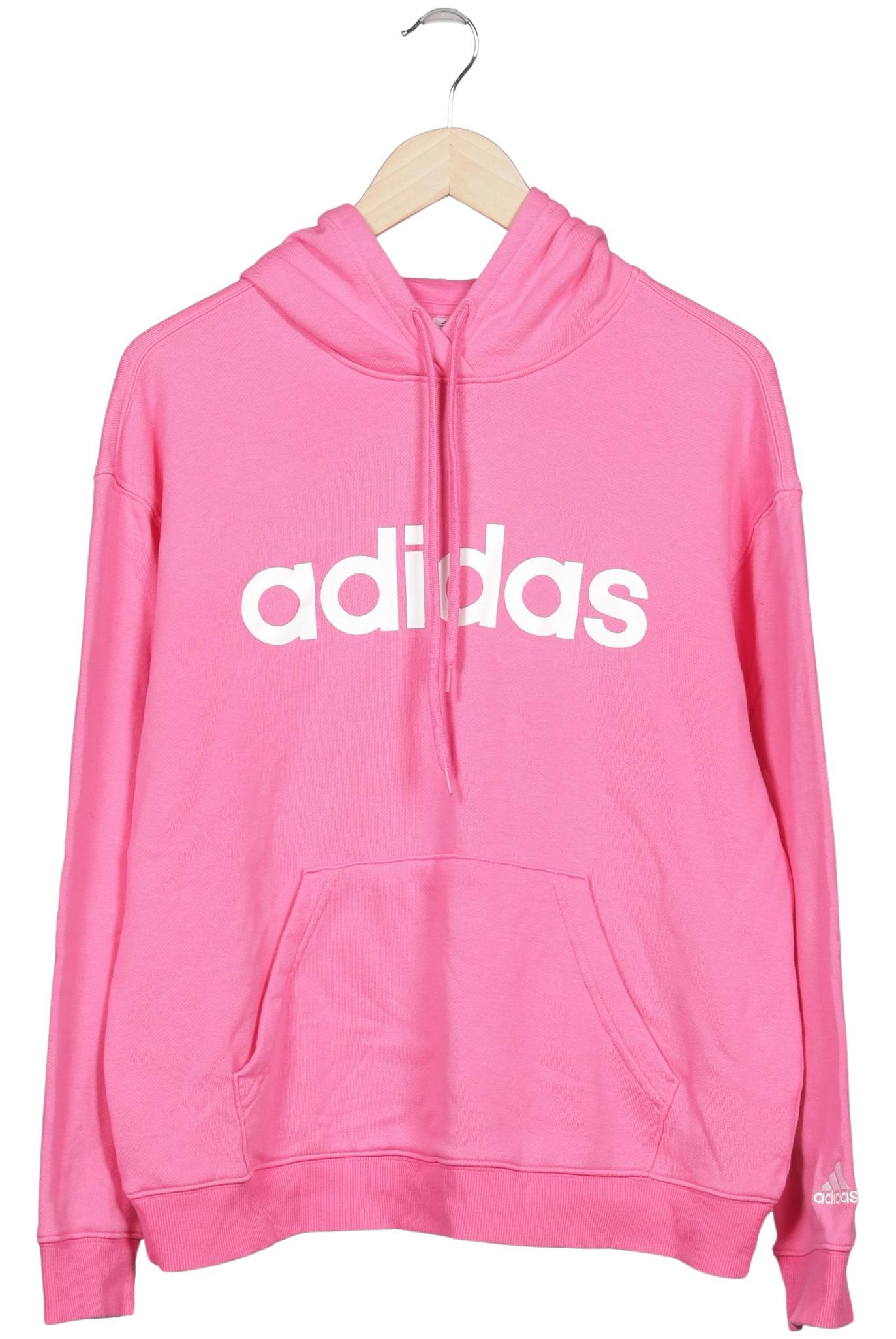

adidas Damen Kapuzenpullover, pink, Gr. 44