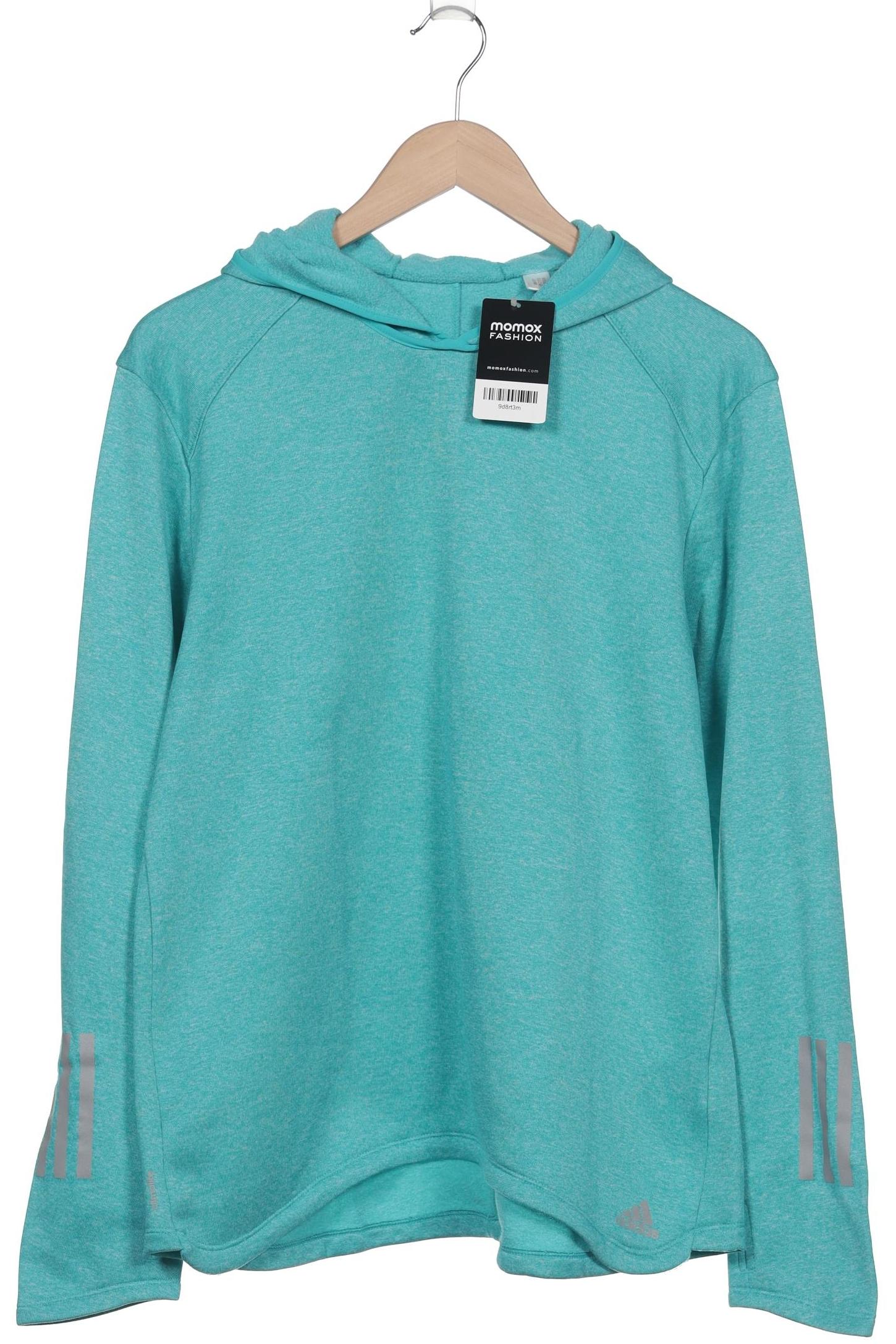 

adidas Damen Kapuzenpullover, hellblau, Gr. 44