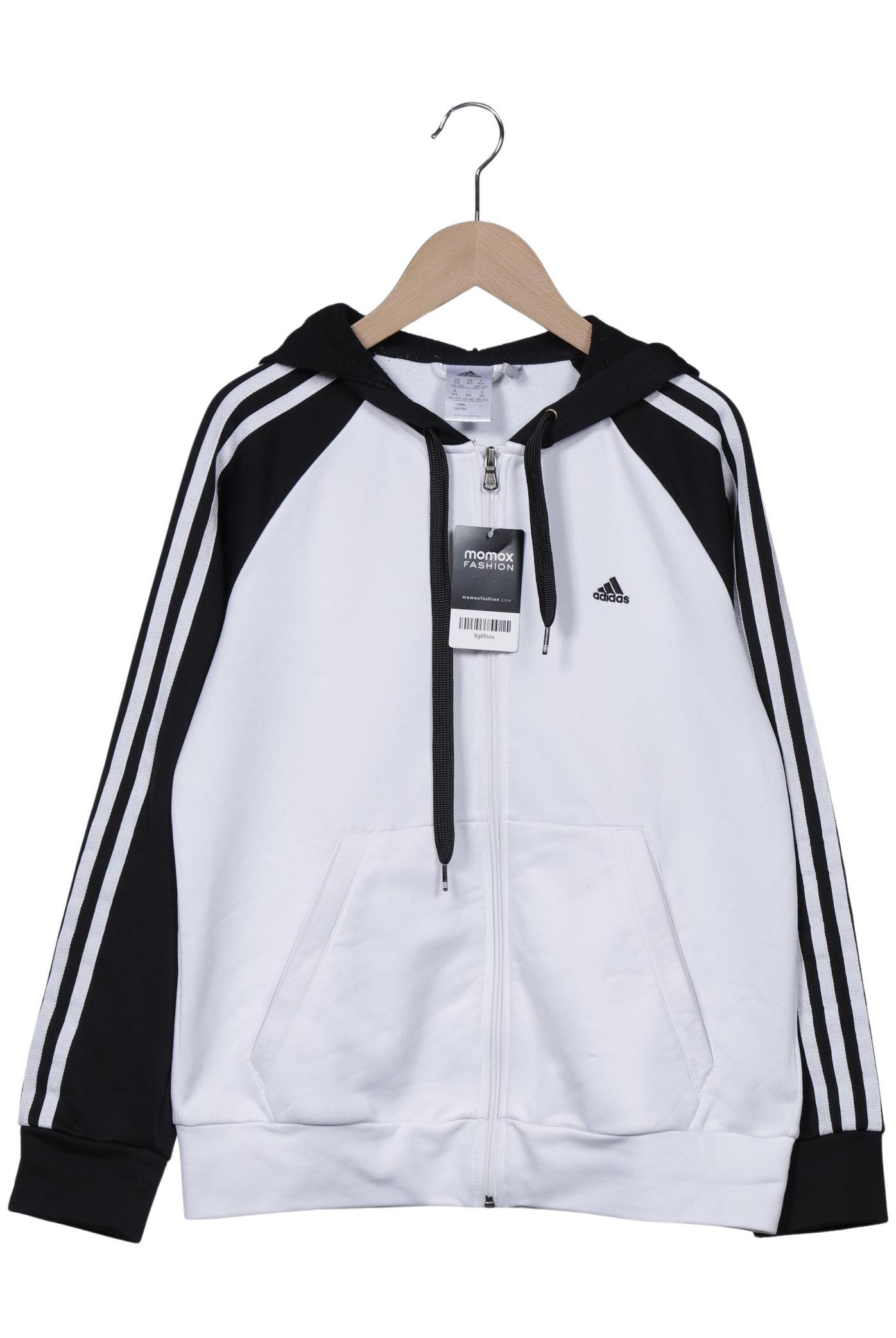 

adidas Damen Kapuzenpullover, weiß, Gr. 38