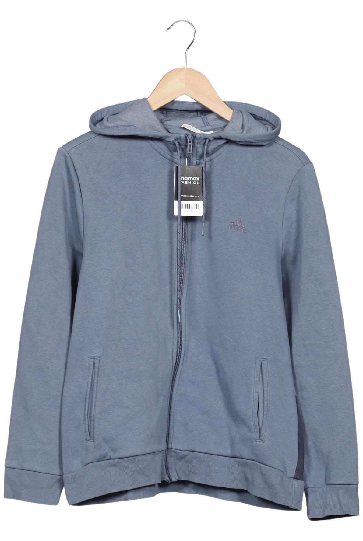 

adidas Damen Kapuzenpullover, hellblau, Gr. 44