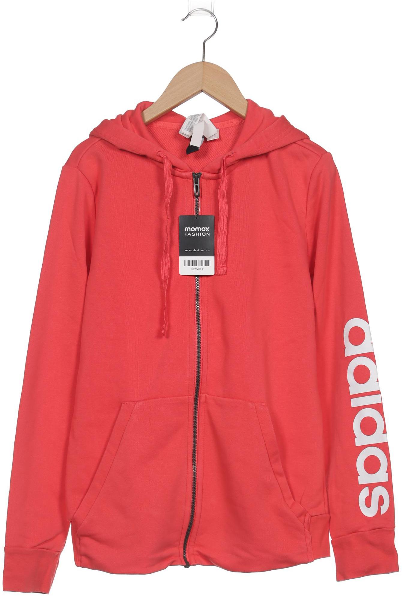 

adidas Damen Kapuzenpullover, rot, Gr. 38
