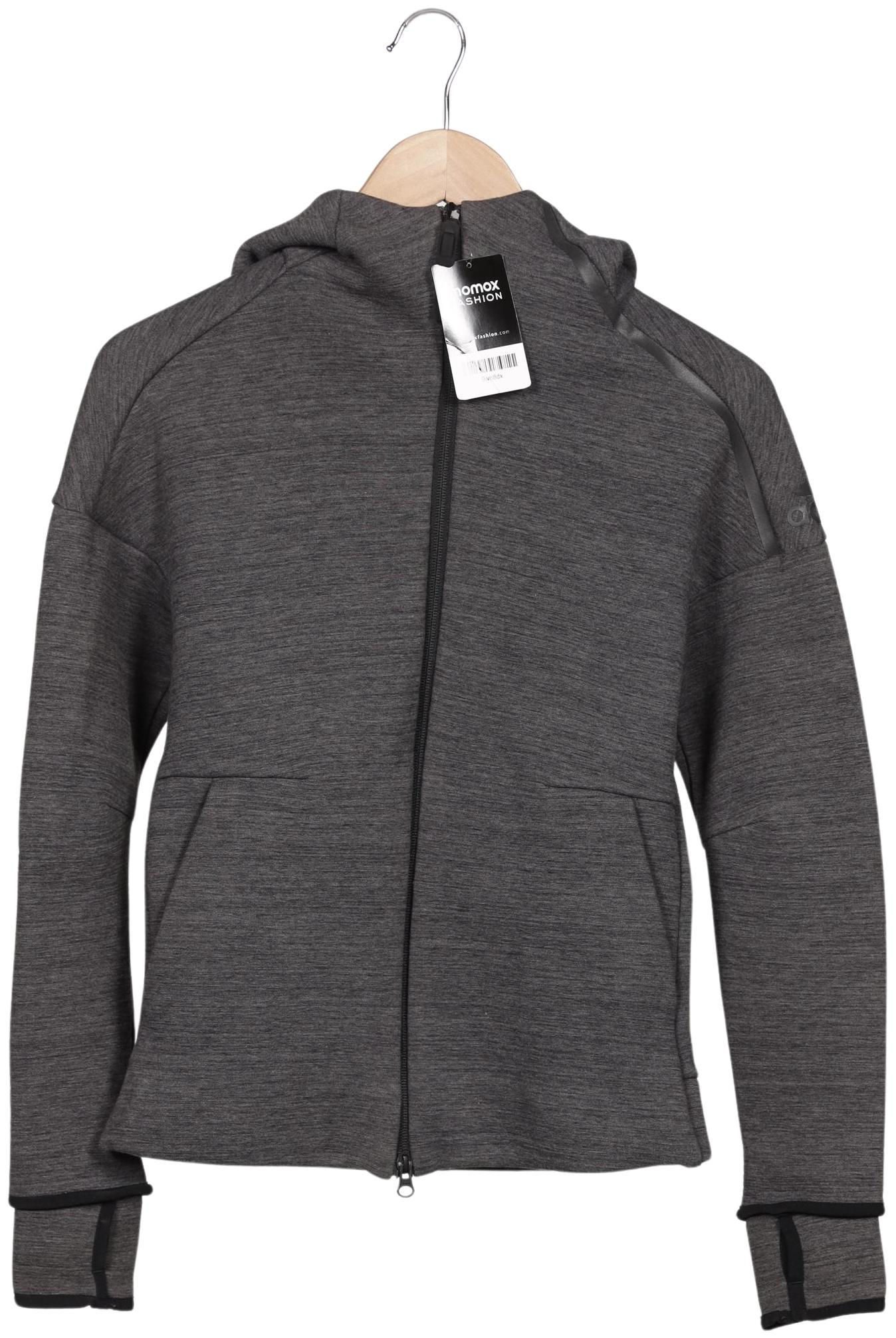 

adidas Damen Kapuzenpullover, grau, Gr. 34