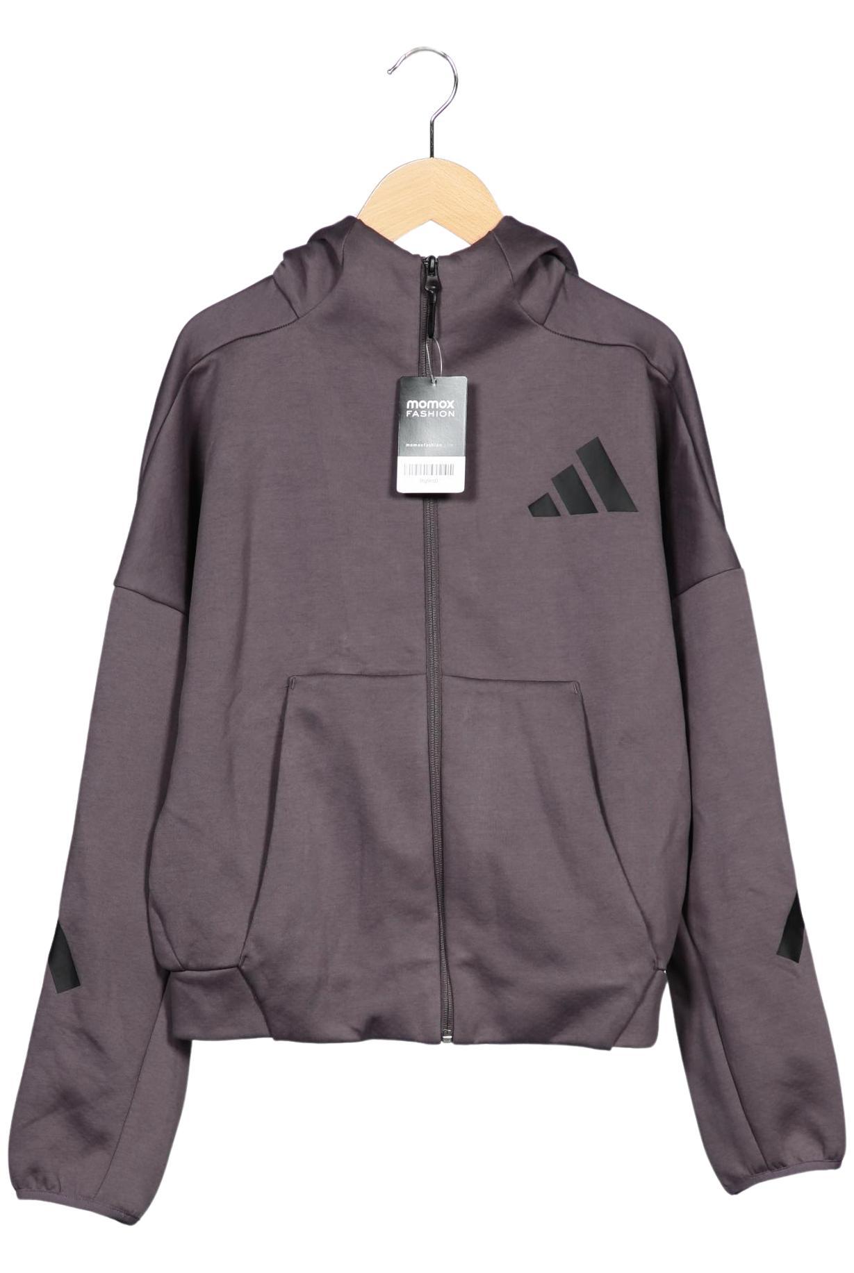 

adidas Damen Kapuzenpullover, grau, Gr. 34