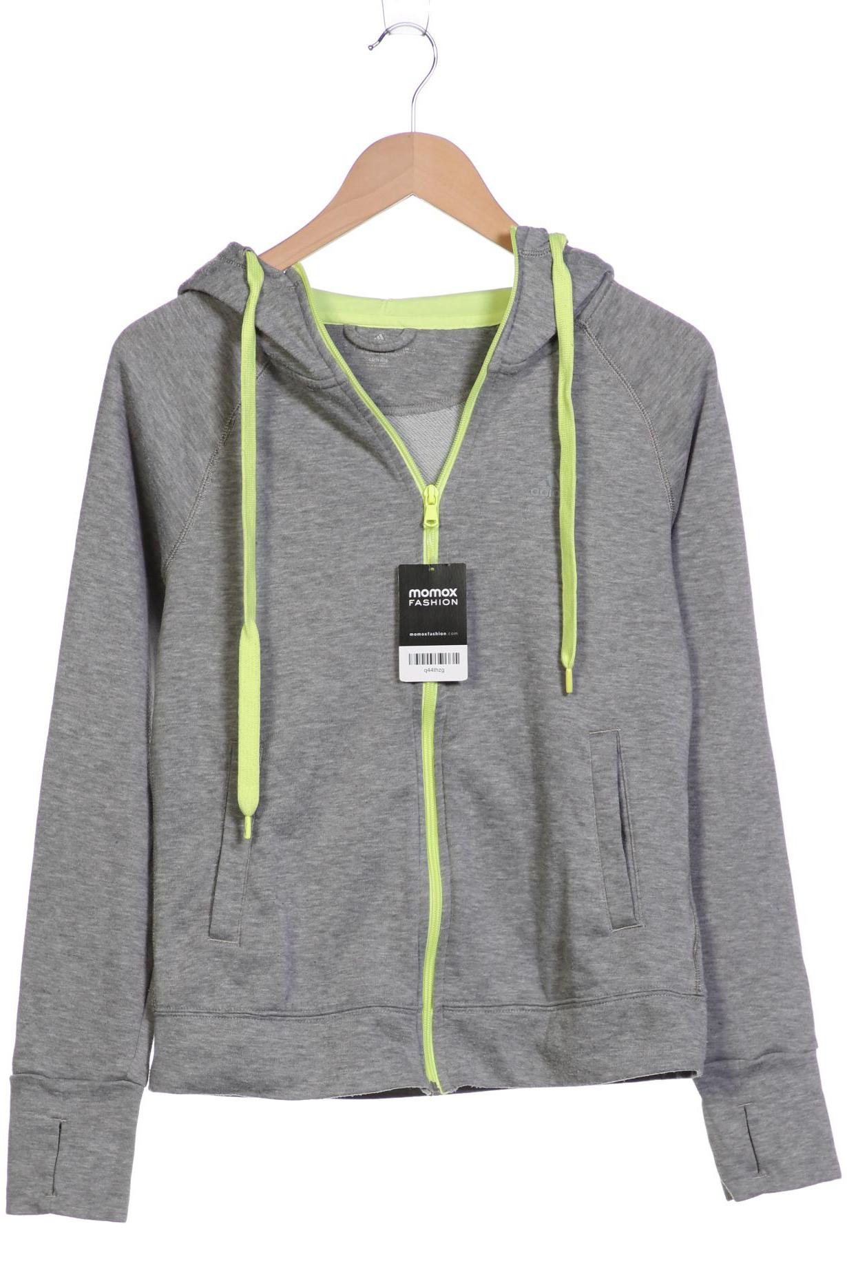 

adidas Damen Kapuzenpullover, grau, Gr. 34