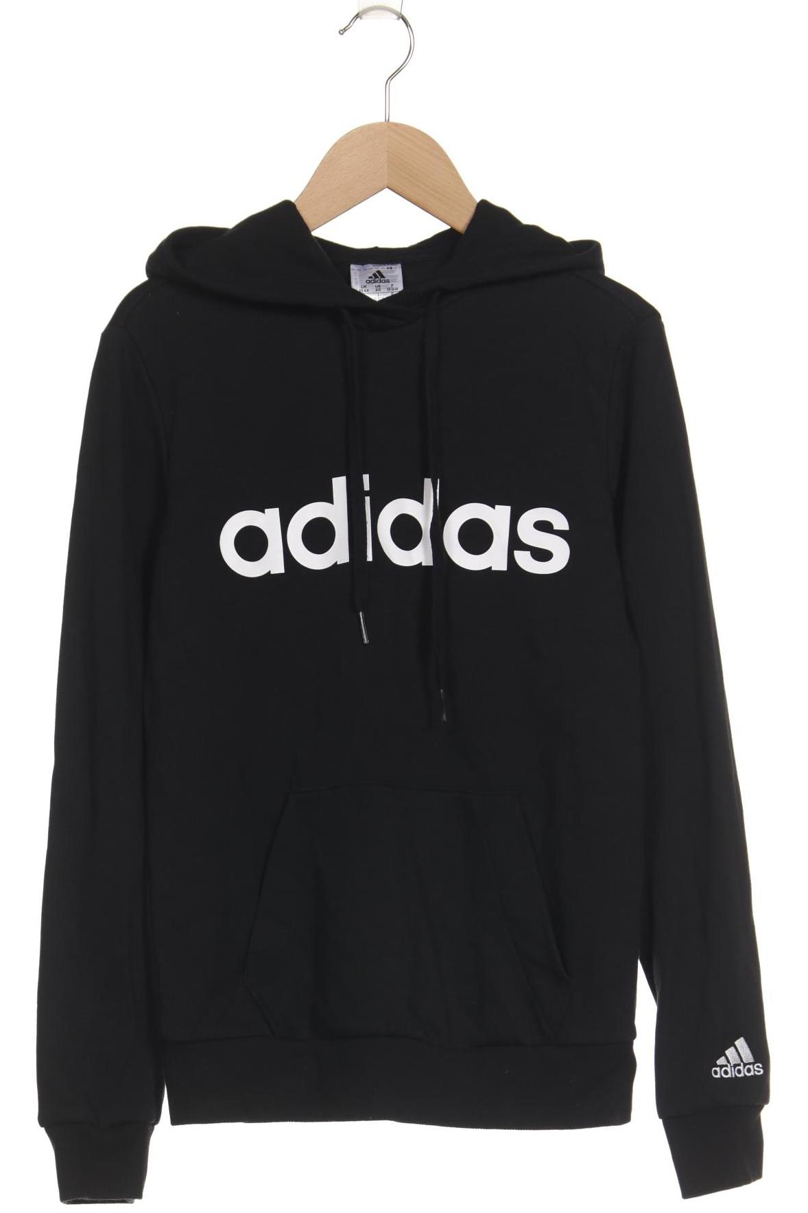 

adidas Damen Kapuzenpullover, schwarz, Gr. 34