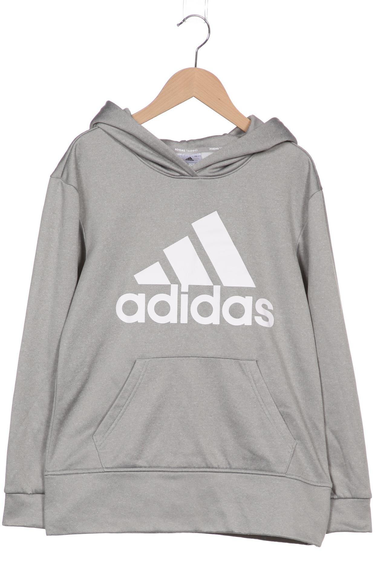 

adidas Damen Kapuzenpullover, grau, Gr. 34