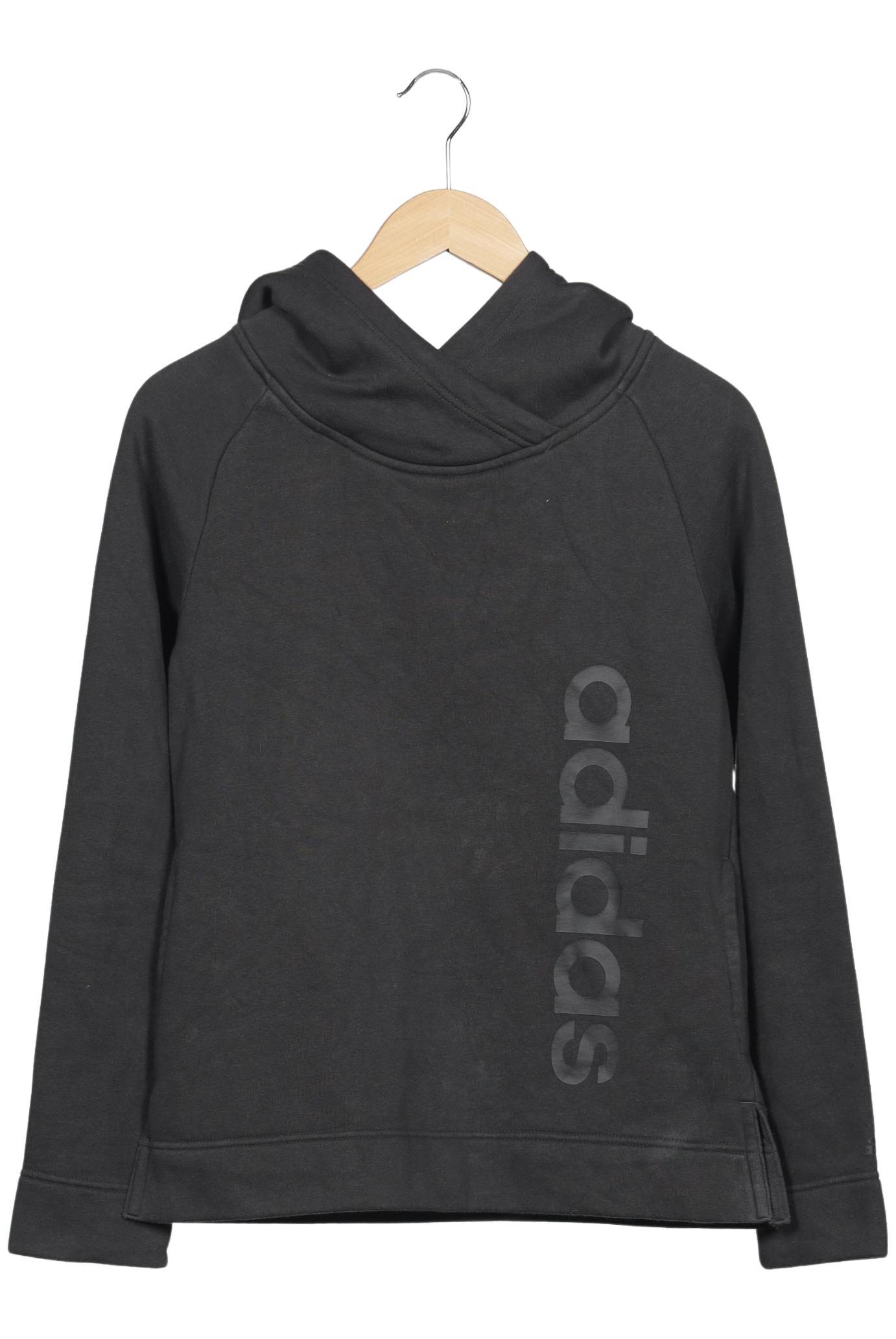 

adidas Damen Kapuzenpullover, grau, Gr. 34