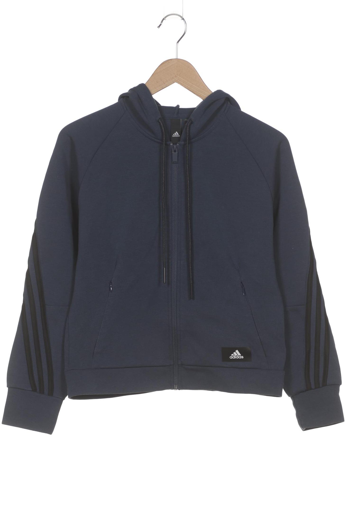 

adidas Damen Kapuzenpullover, marineblau, Gr. 36