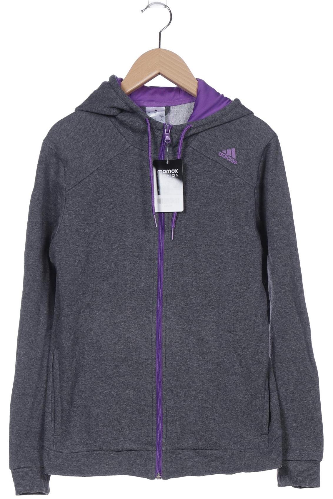 

adidas Damen Kapuzenpullover, grau, Gr. 36