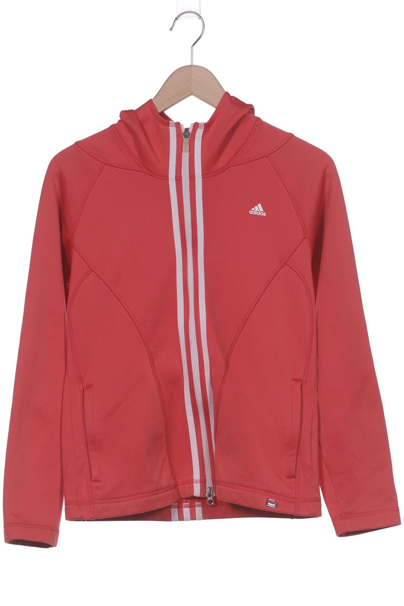 

adidas Damen Kapuzenpullover, rot, Gr. 40