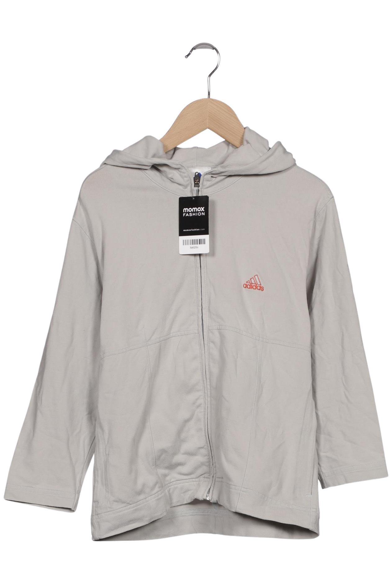 

adidas Damen Kapuzenpullover, grau, Gr. 40