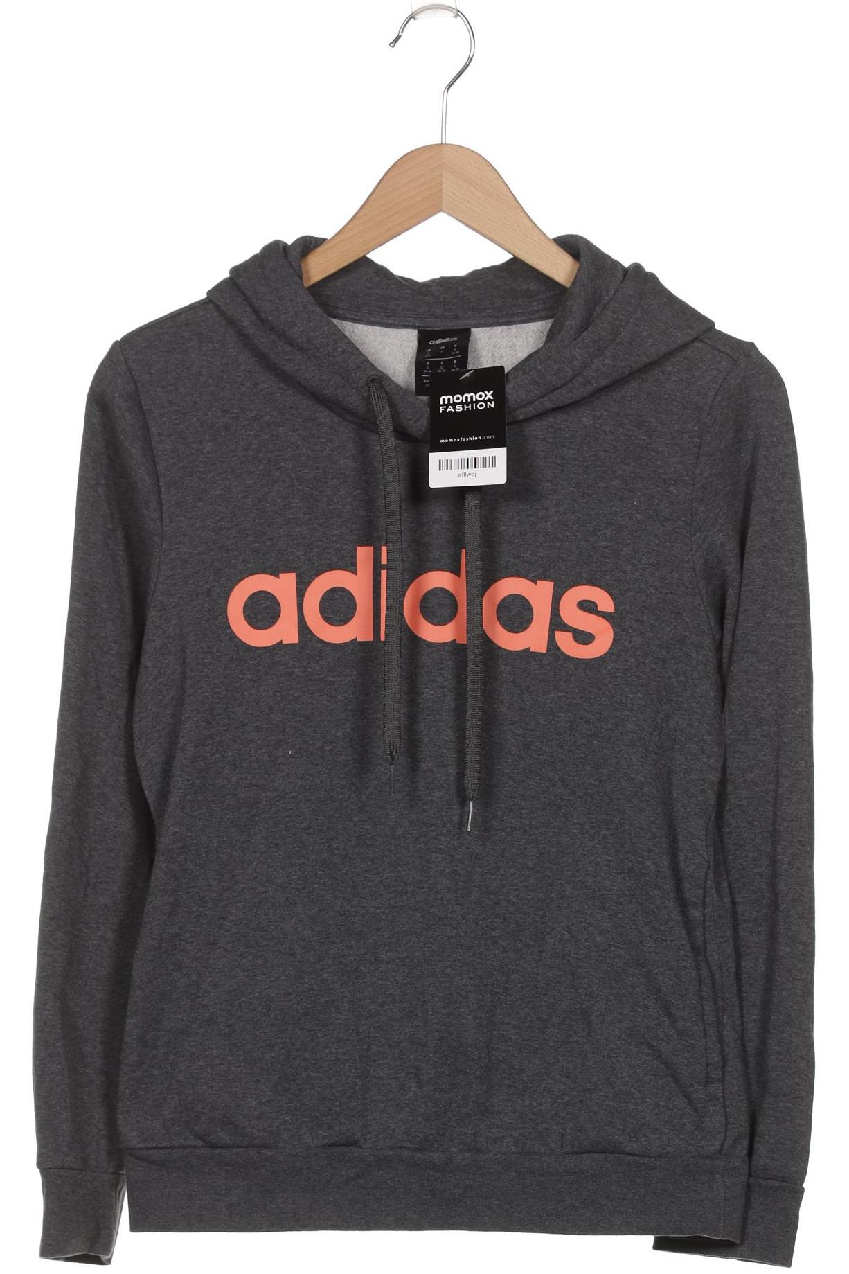 

adidas Damen Kapuzenpullover, grau, Gr. 36