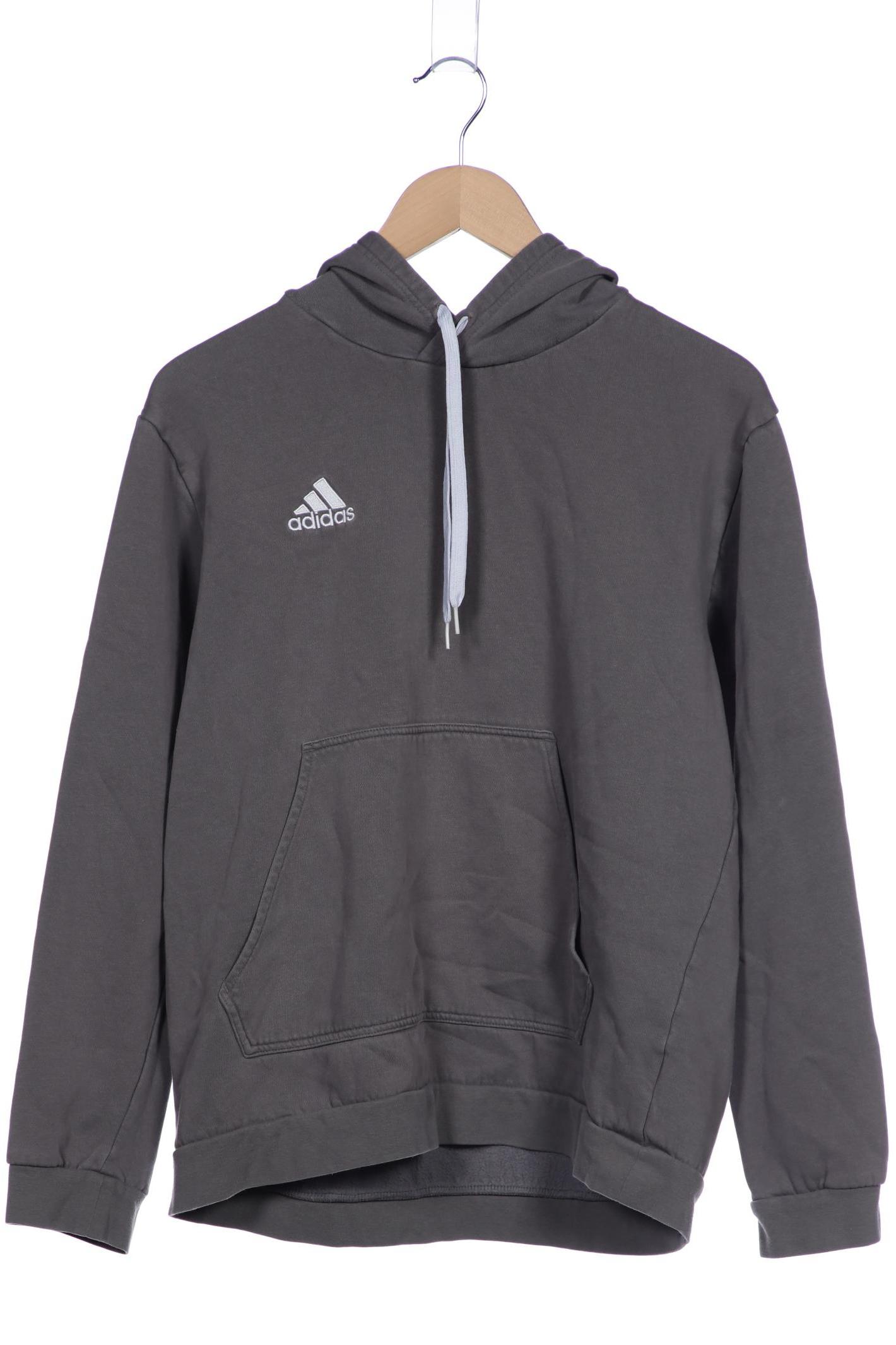 

adidas Damen Kapuzenpullover, grau, Gr. 42