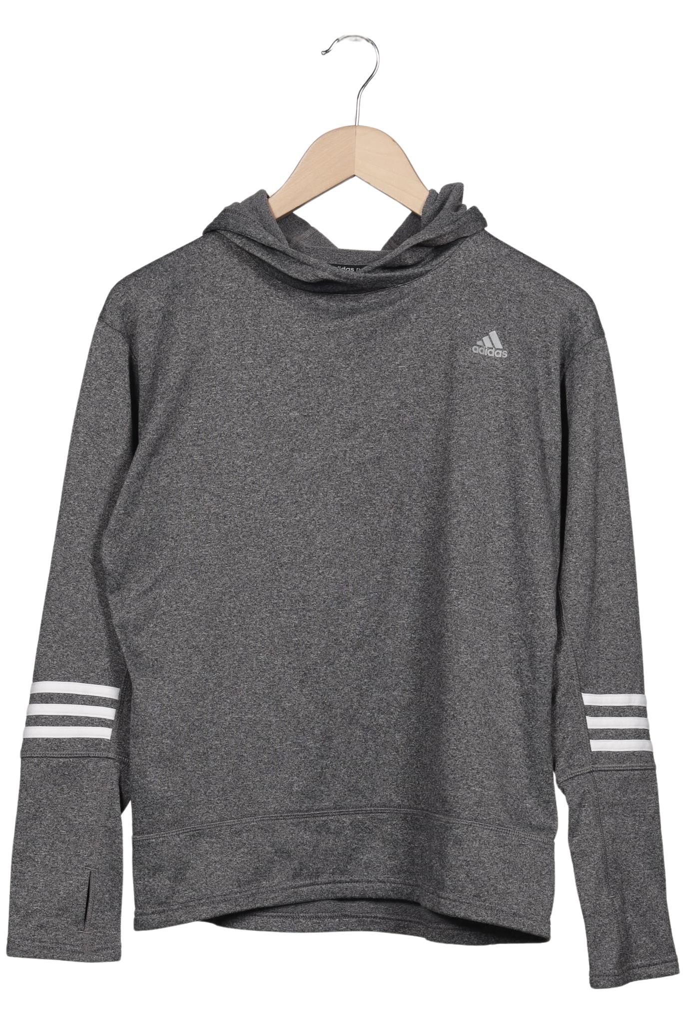 

adidas Damen Kapuzenpullover, grau, Gr. 38
