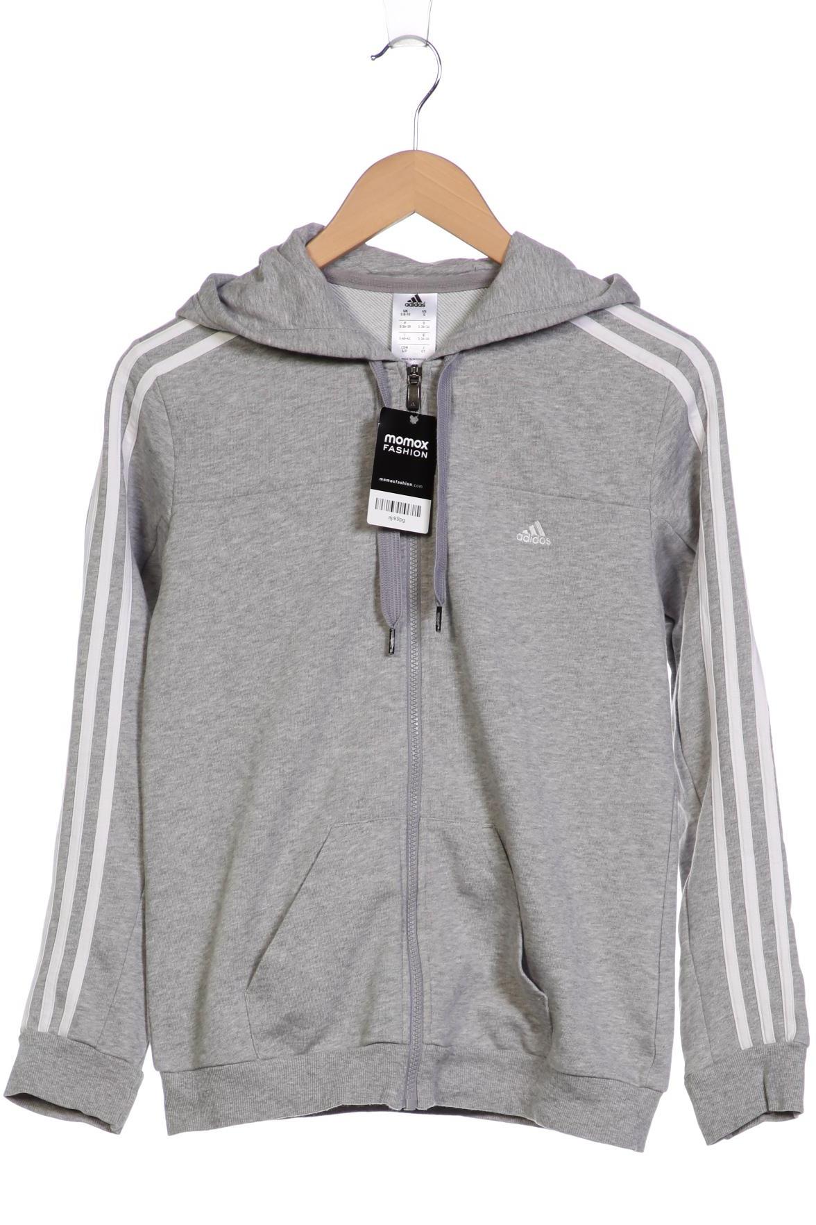 

adidas Damen Kapuzenpullover, grau, Gr. 36