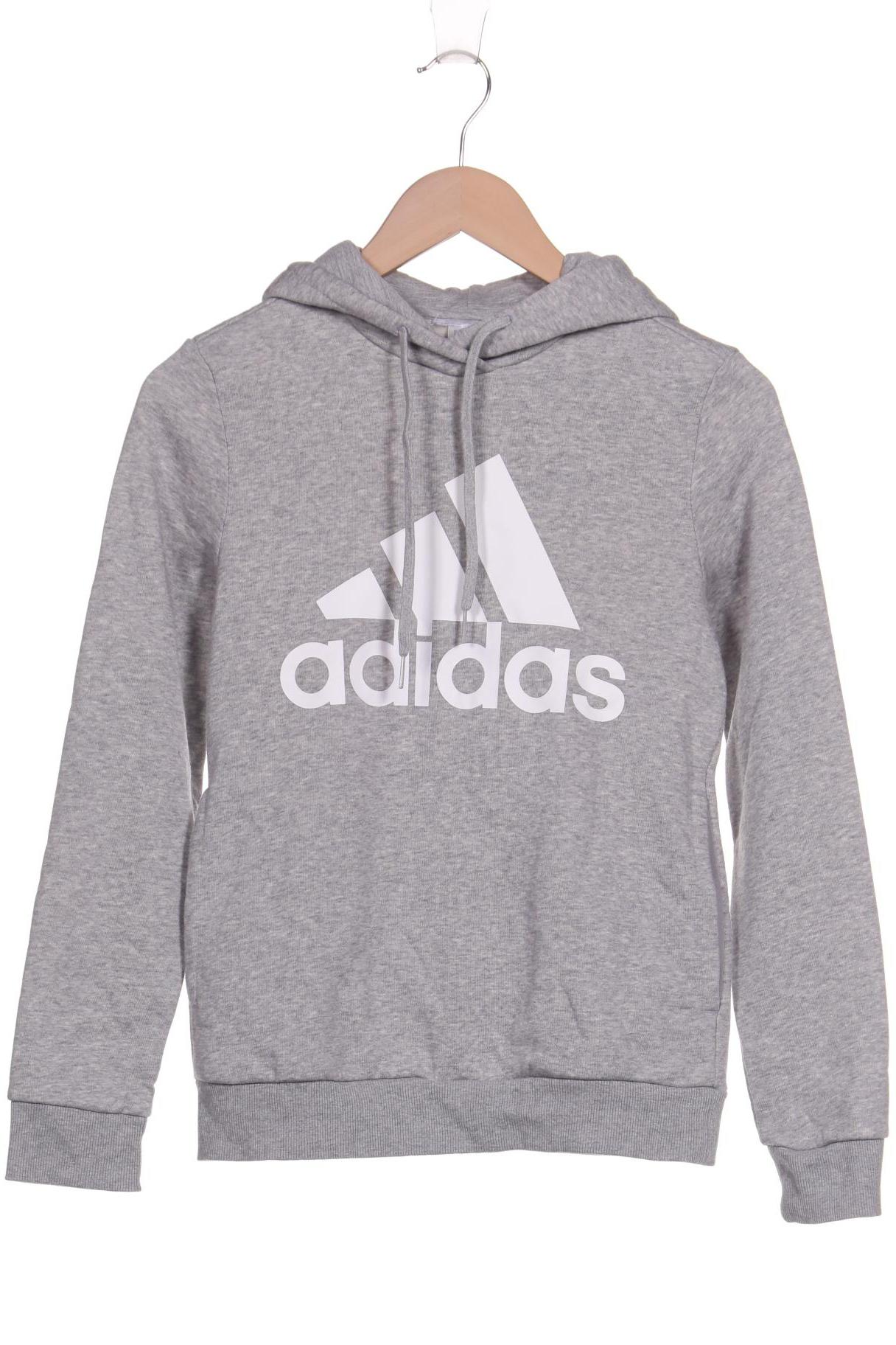 

adidas Damen Kapuzenpullover, grau, Gr. 36