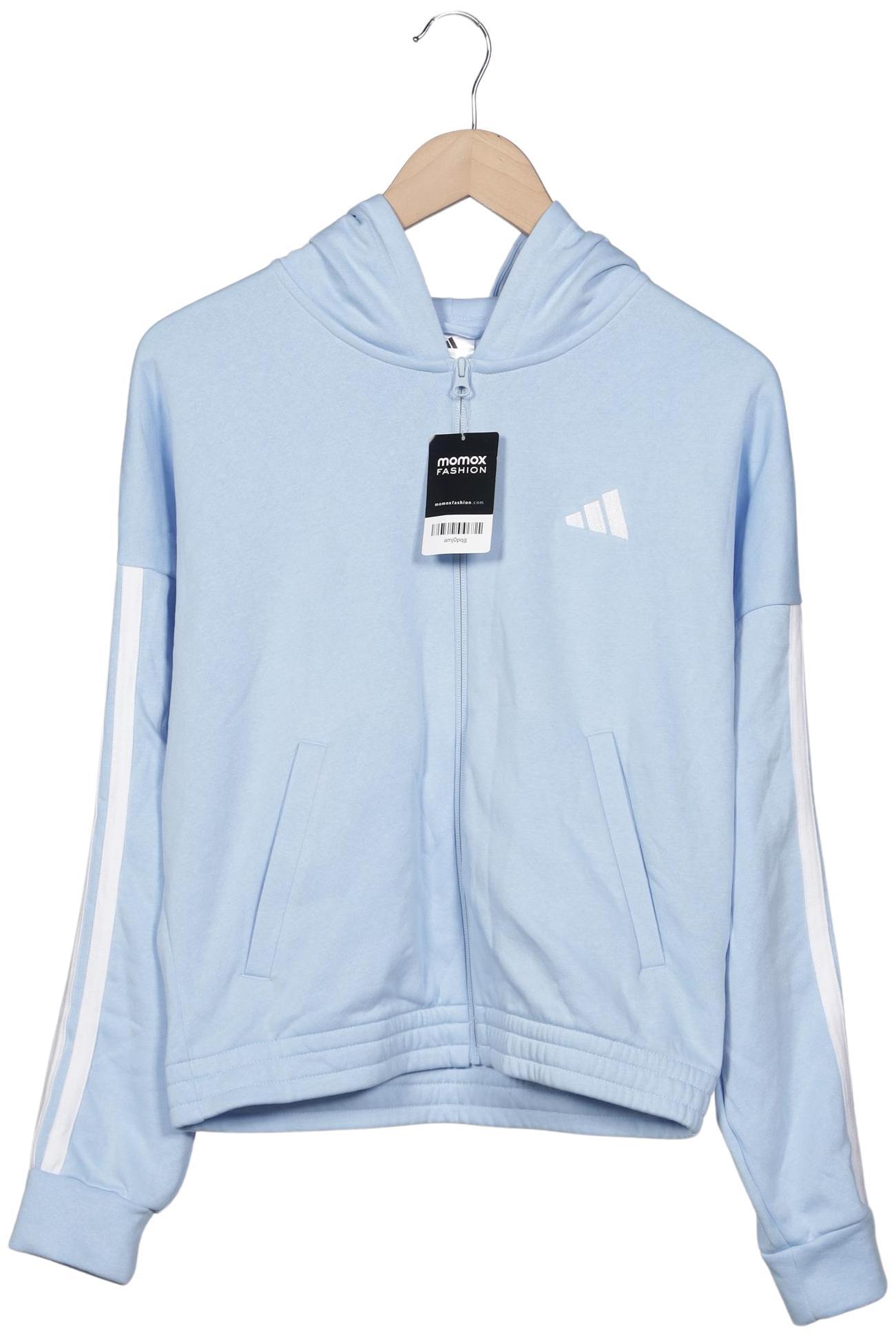 

adidas Damen Kapuzenpullover, hellblau, Gr. 36