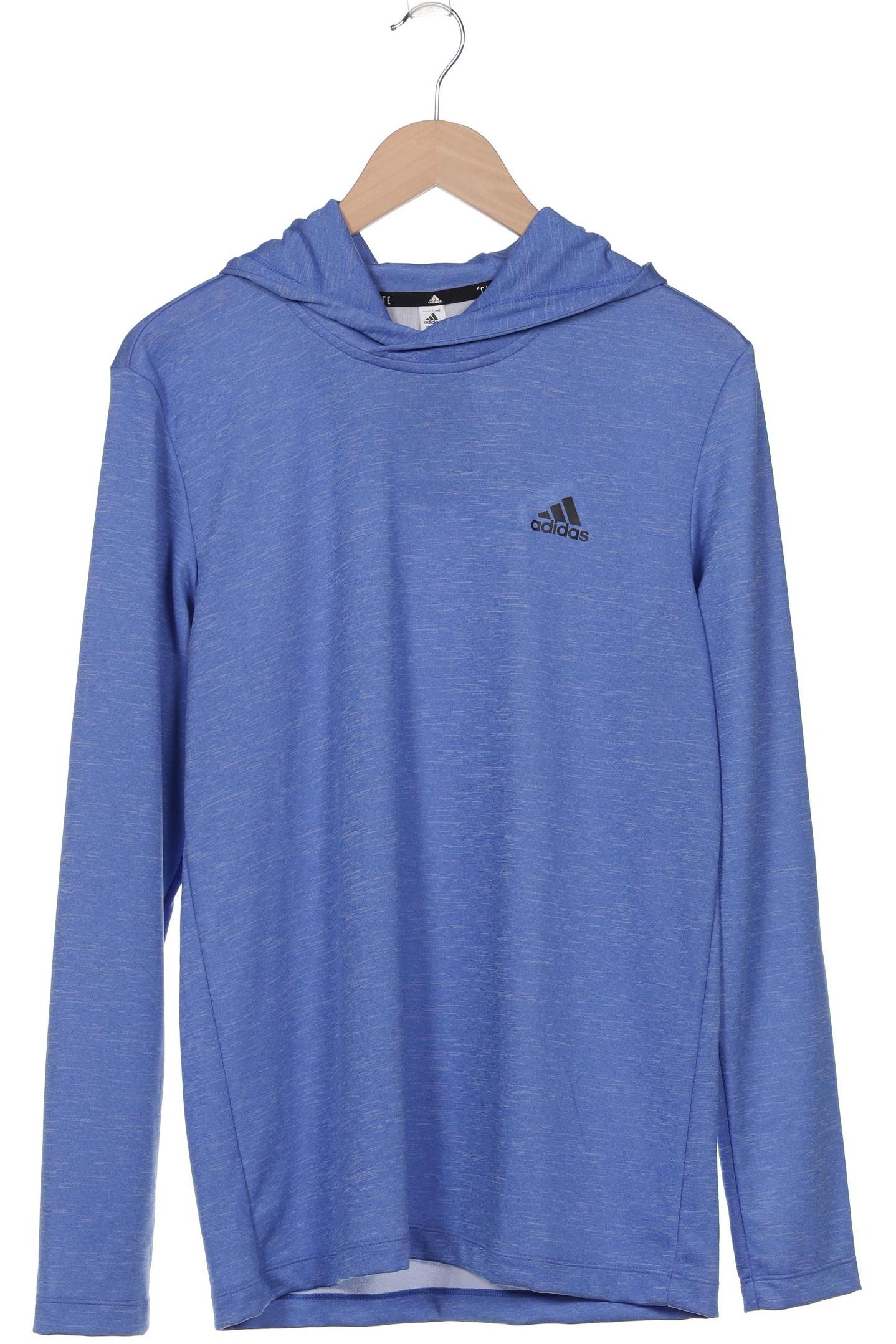 

adidas Damen Kapuzenpullover, blau, Gr. 38