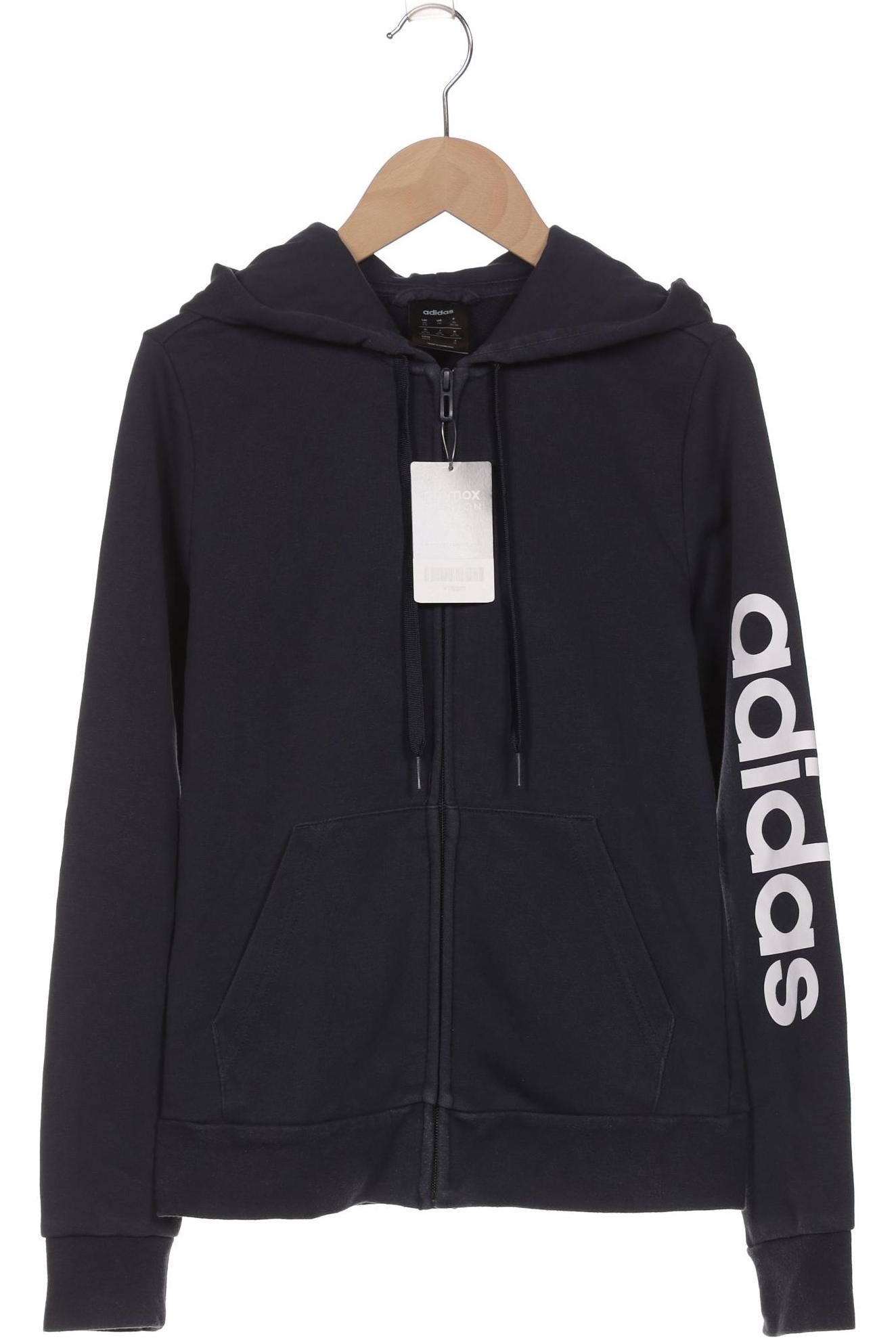 

adidas Damen Kapuzenpullover, marineblau, Gr. 34