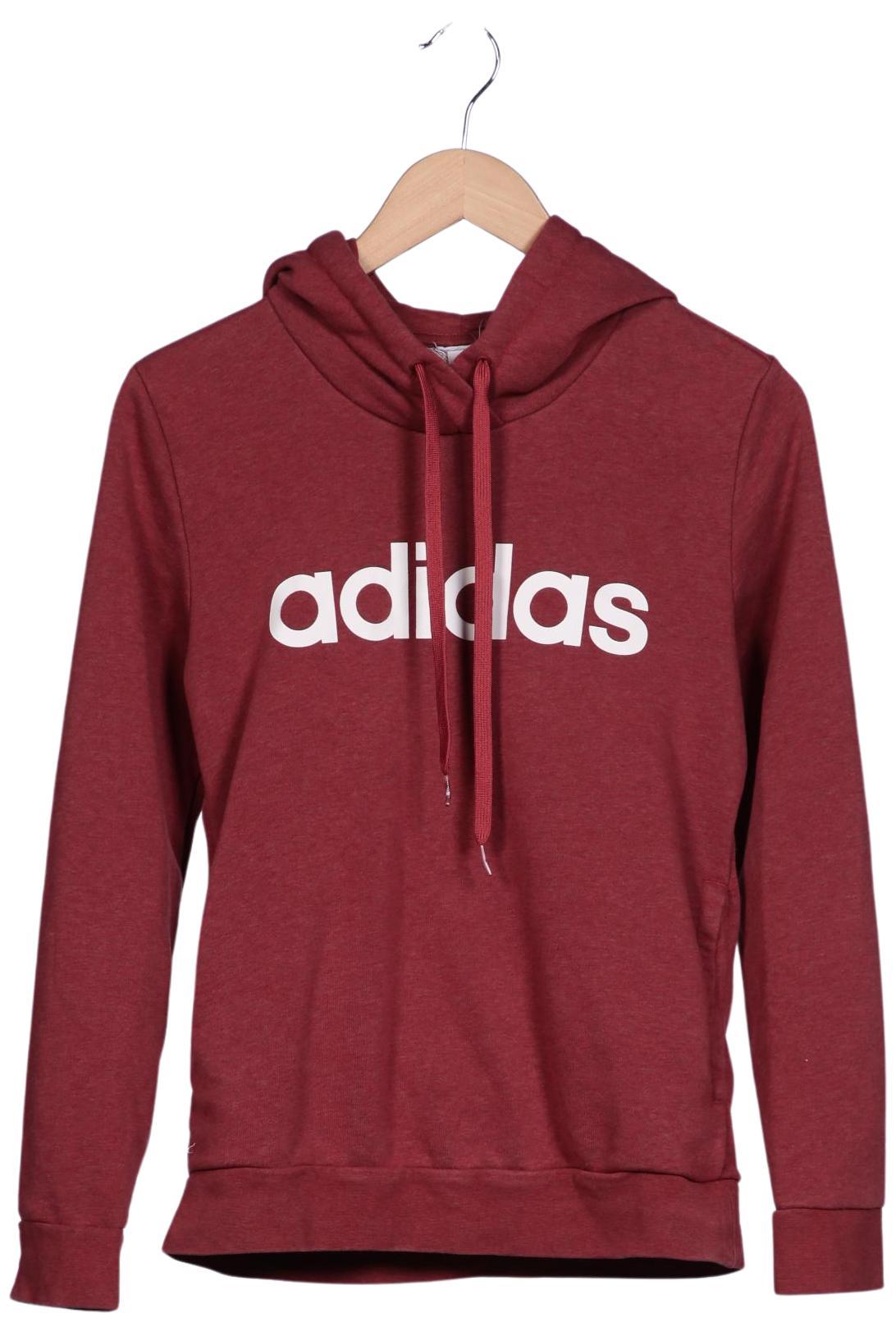 

adidas Damen Kapuzenpullover, rot, Gr. 38