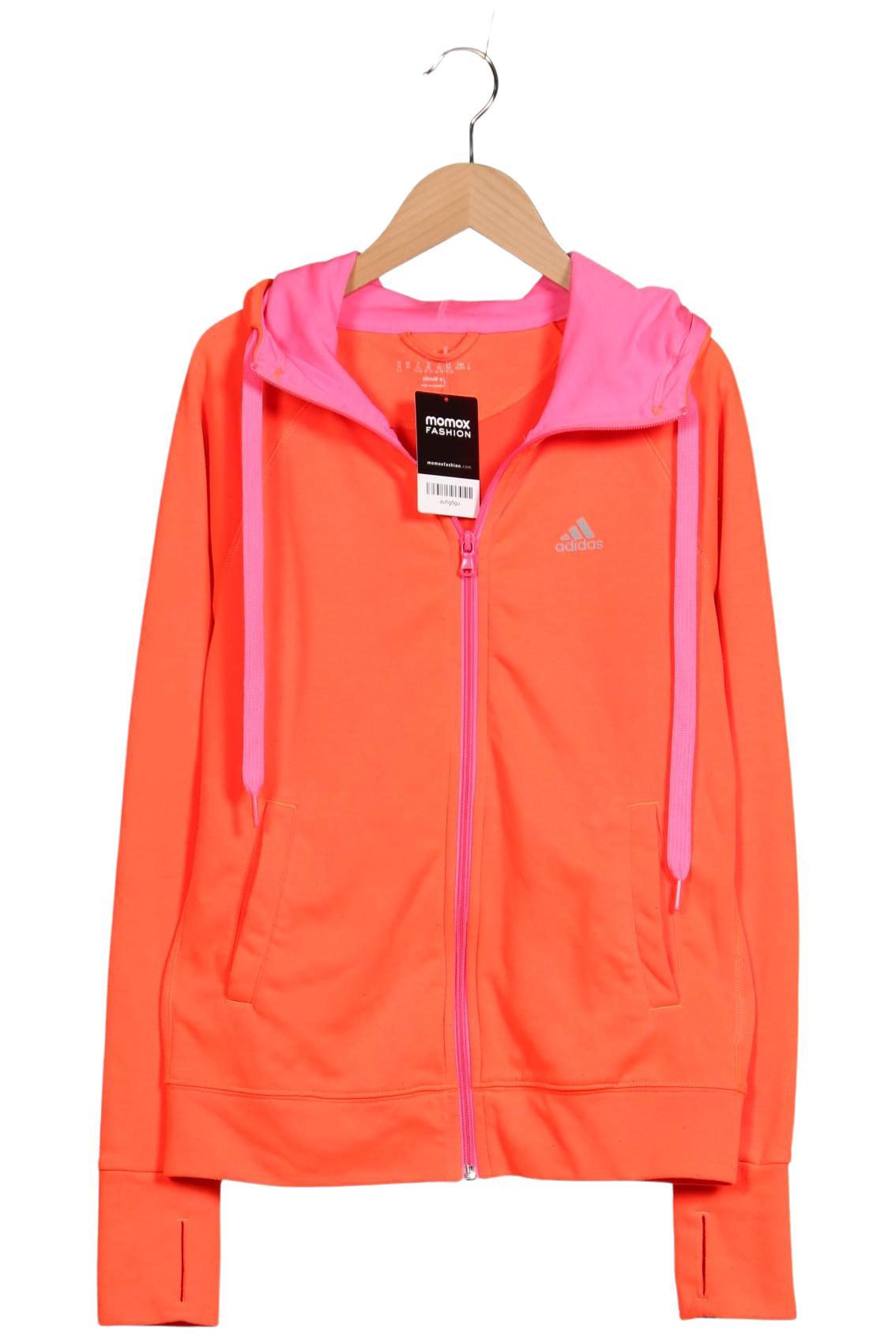 

adidas Damen Kapuzenpullover, neon, Gr. 34