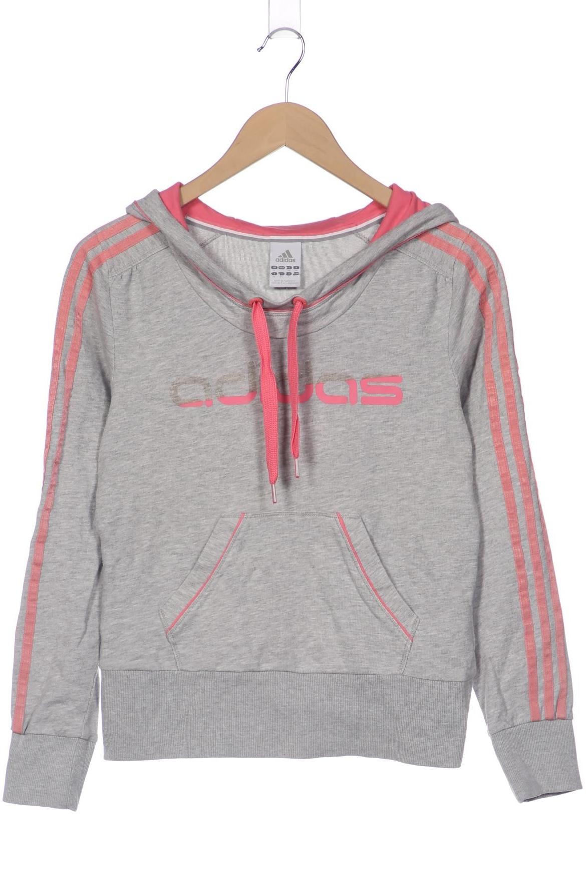 

adidas Damen Kapuzenpullover, grau, Gr. 38