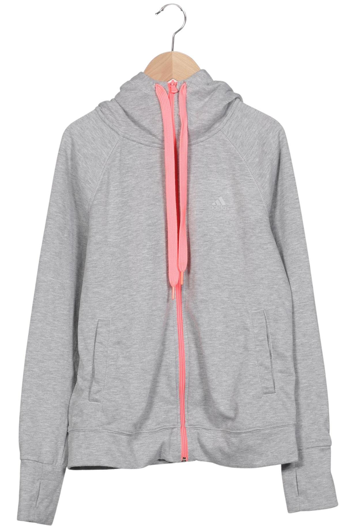 

adidas Damen Kapuzenpullover, grau, Gr. 36