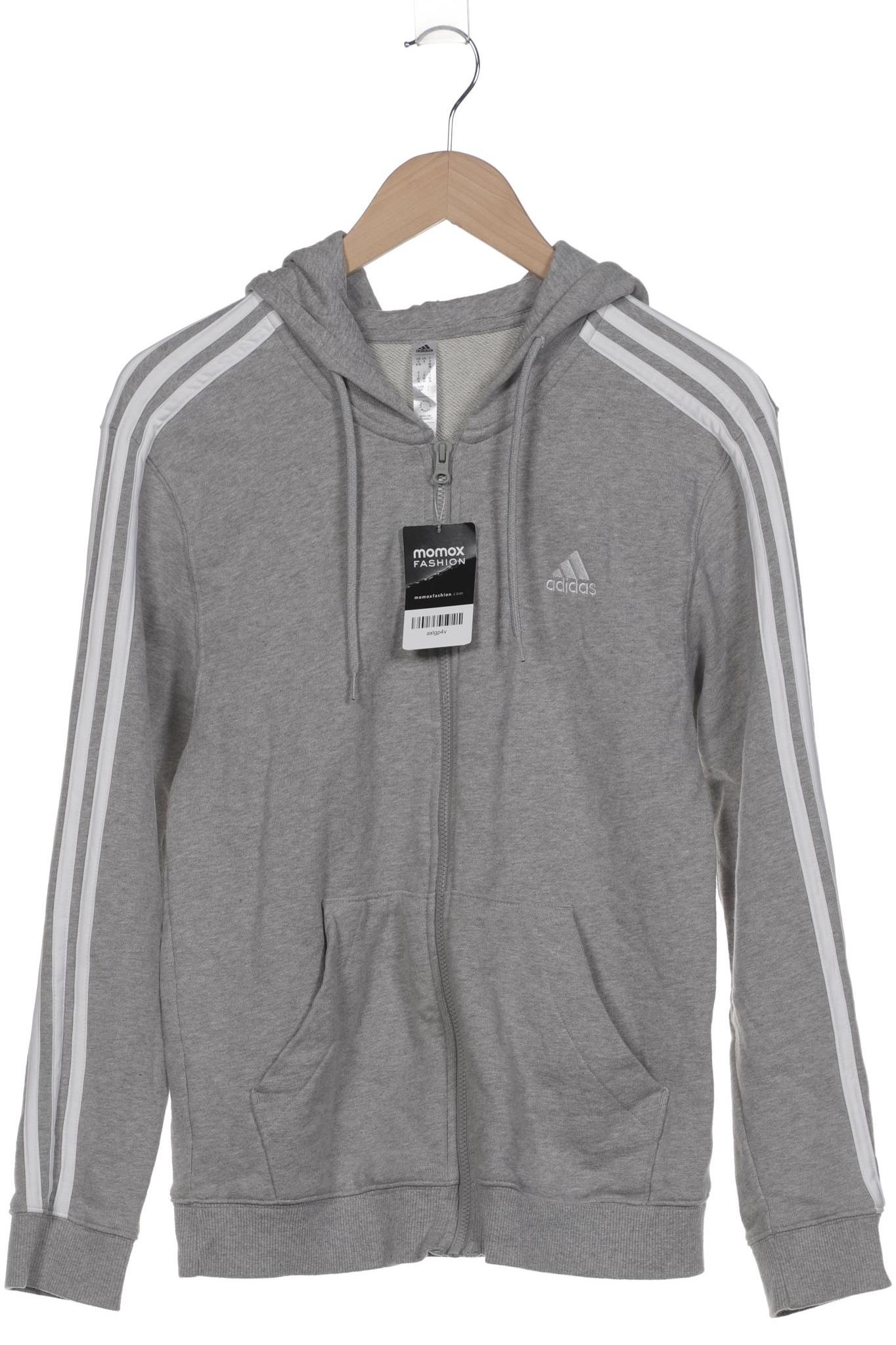 

adidas Damen Kapuzenpullover, grau, Gr. 36