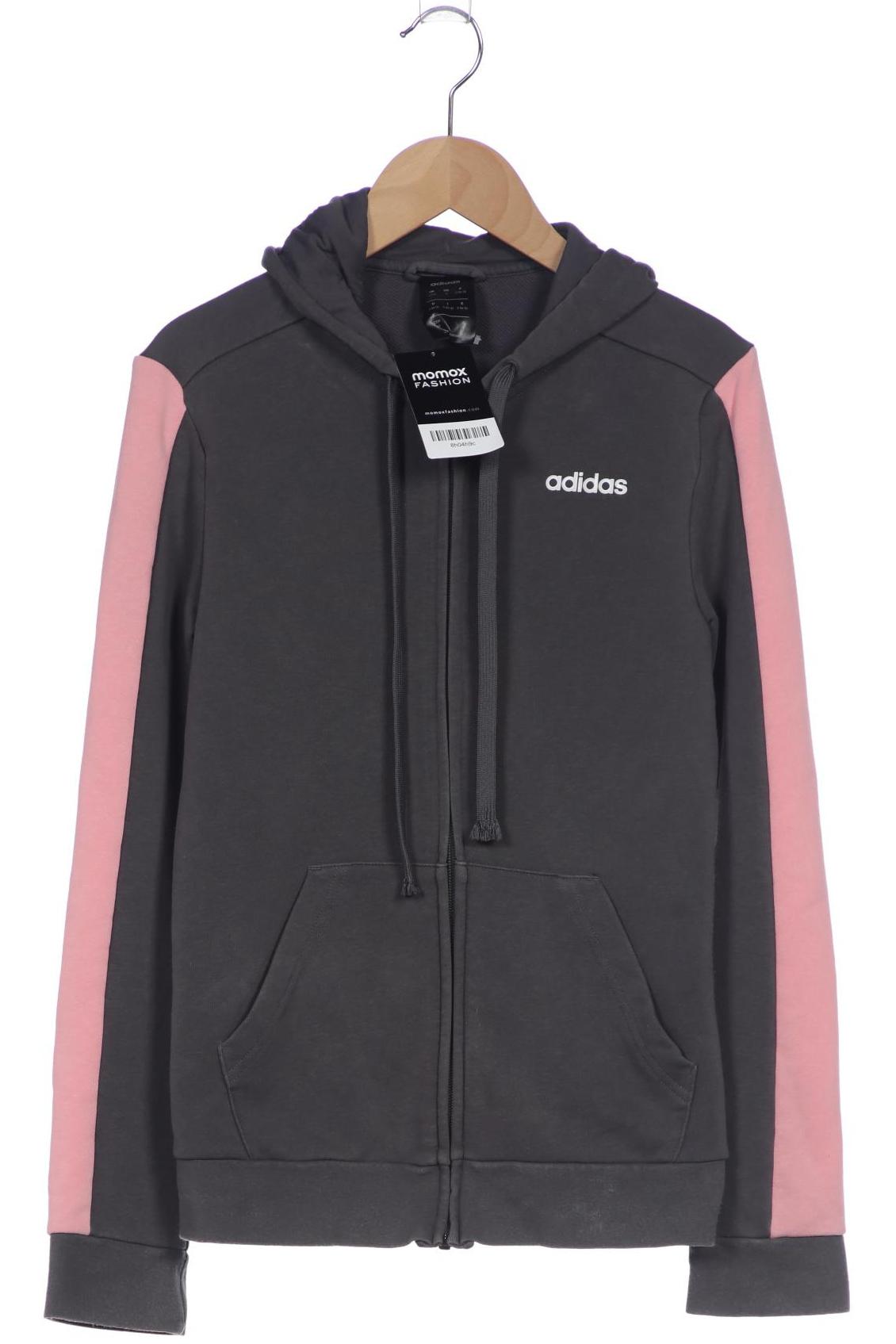 

adidas Damen Kapuzenpullover, grau, Gr. 36