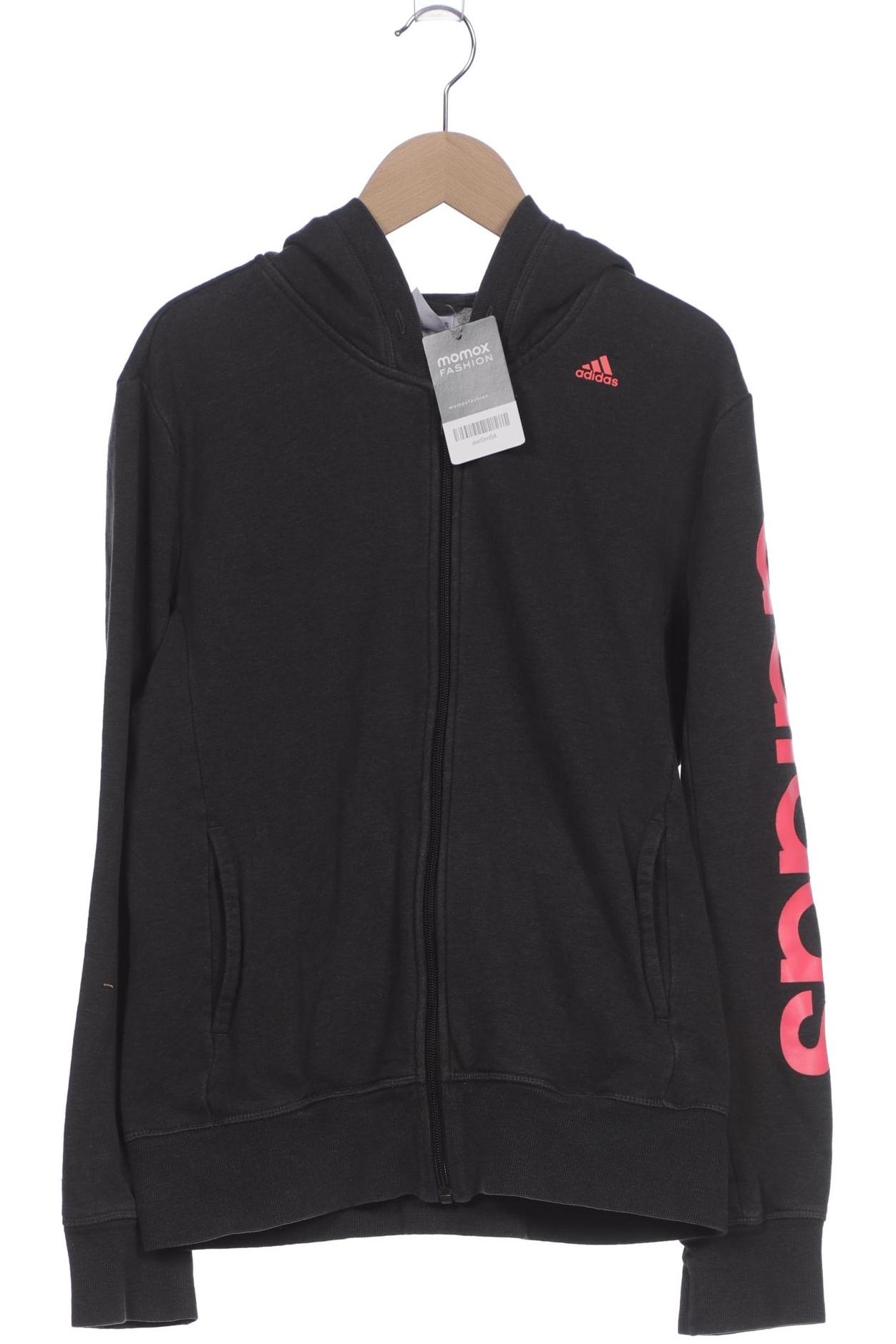 

adidas Damen Kapuzenpullover, grau, Gr. 38
