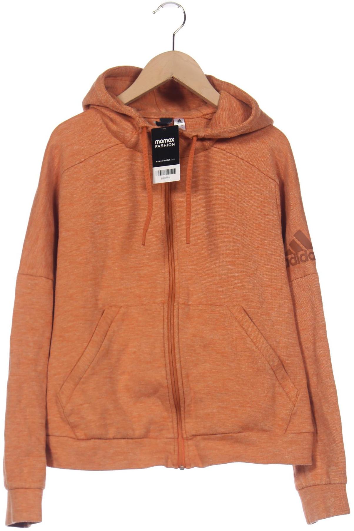 

adidas Damen Kapuzenpullover, orange, Gr. 42