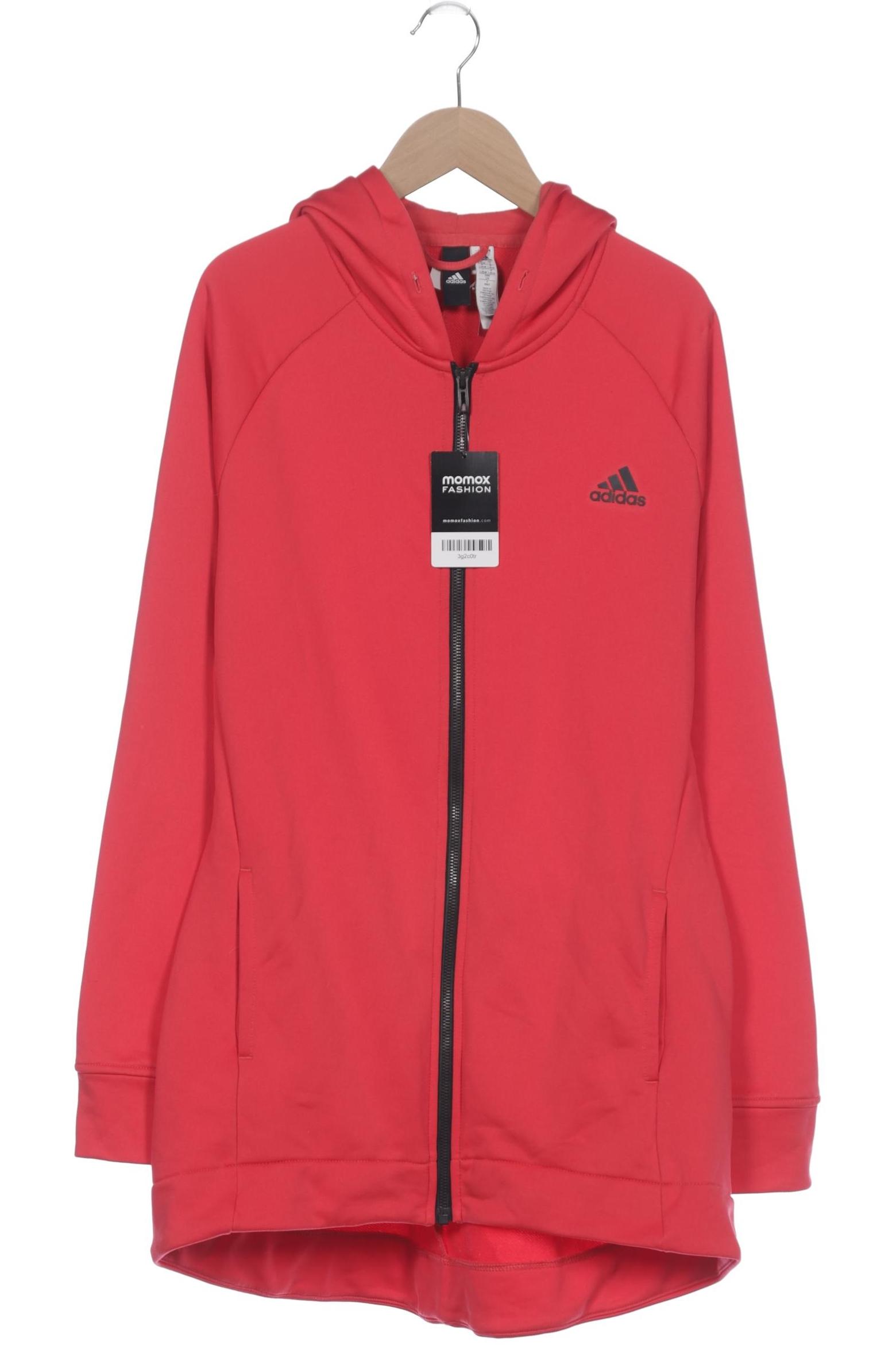 

adidas Damen Kapuzenpullover, rot, Gr. 42