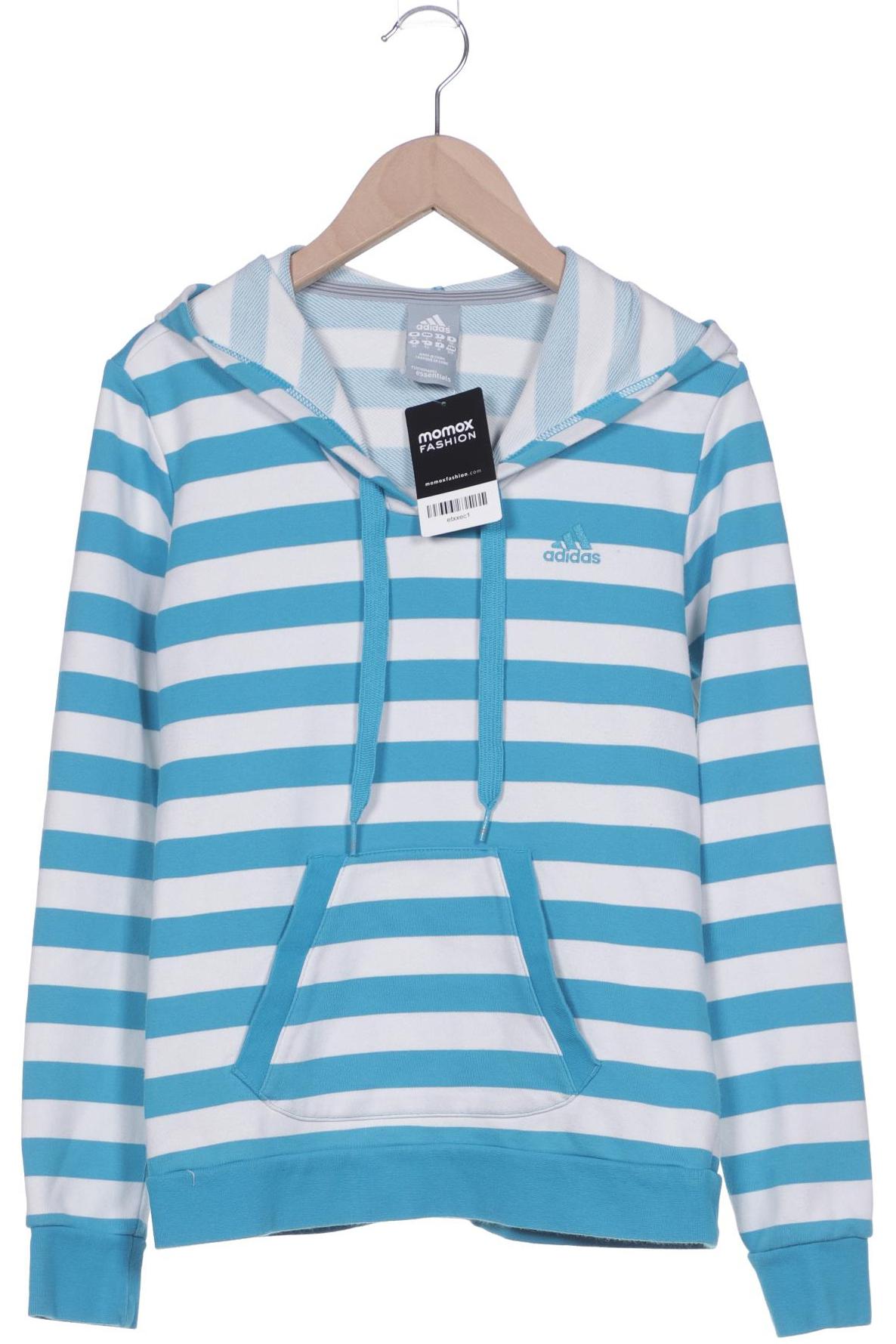 

adidas Damen Kapuzenpullover, blau, Gr. 36