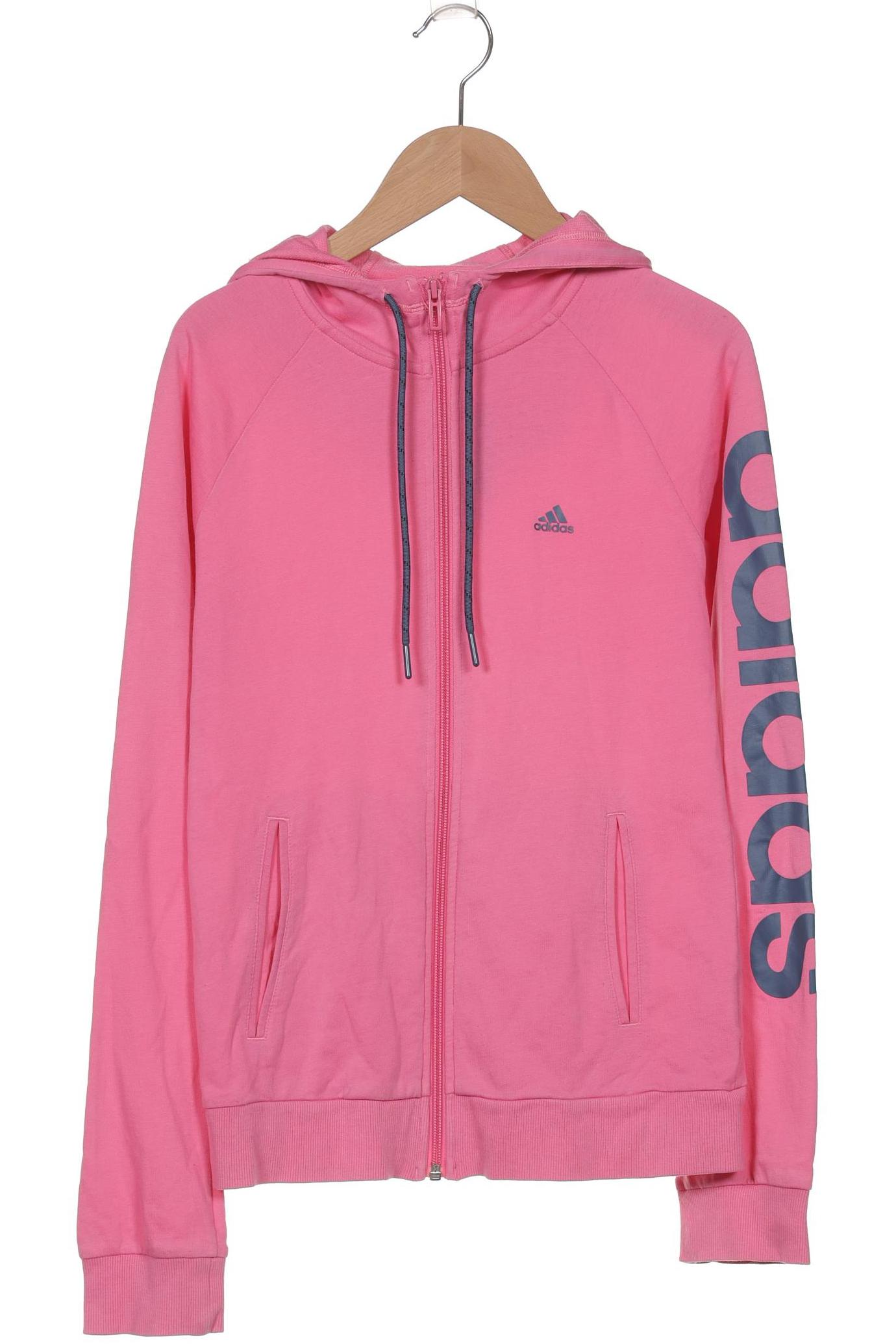 

adidas Damen Kapuzenpullover, pink, Gr. 34