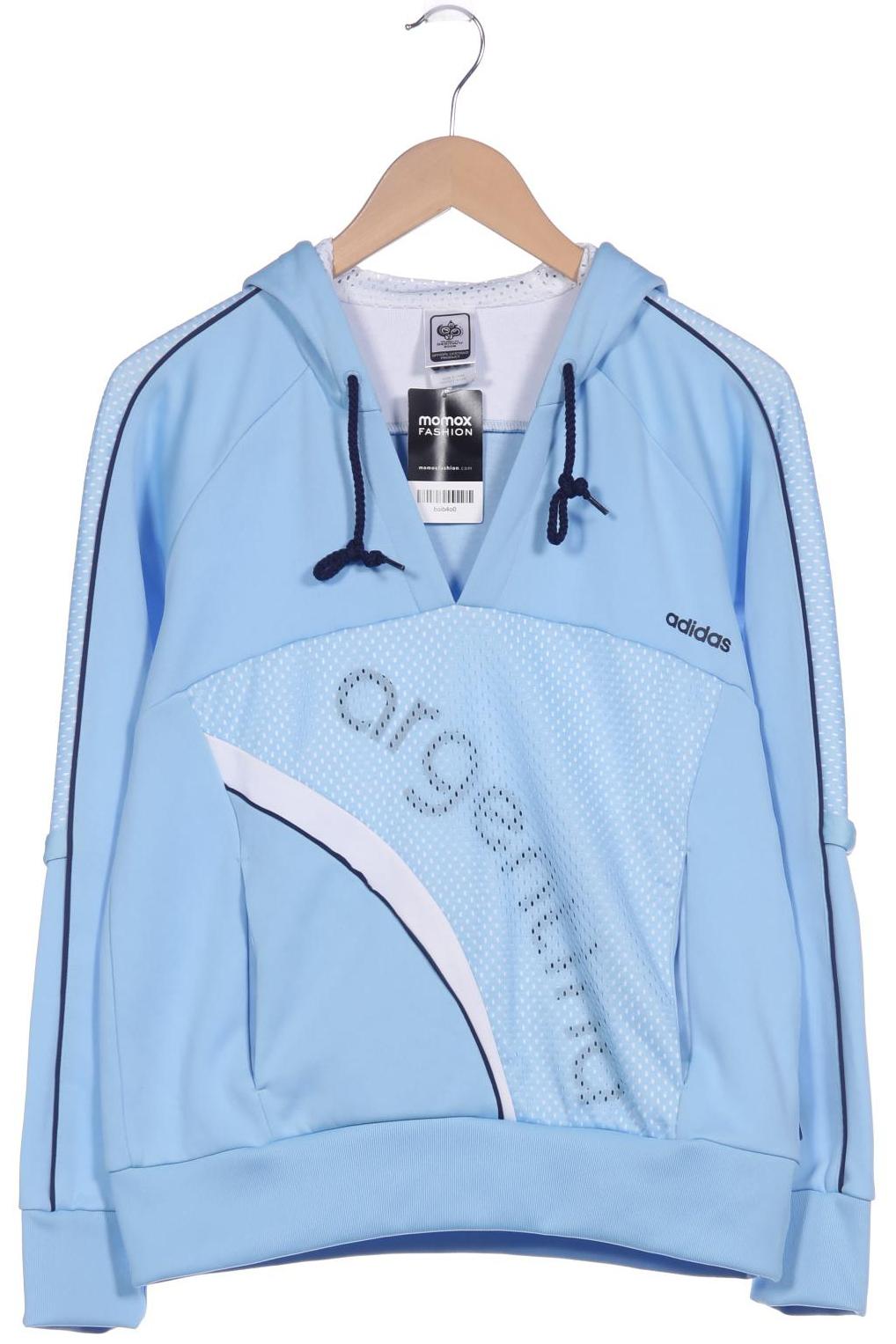 

adidas Damen Kapuzenpullover, blau, Gr. 40