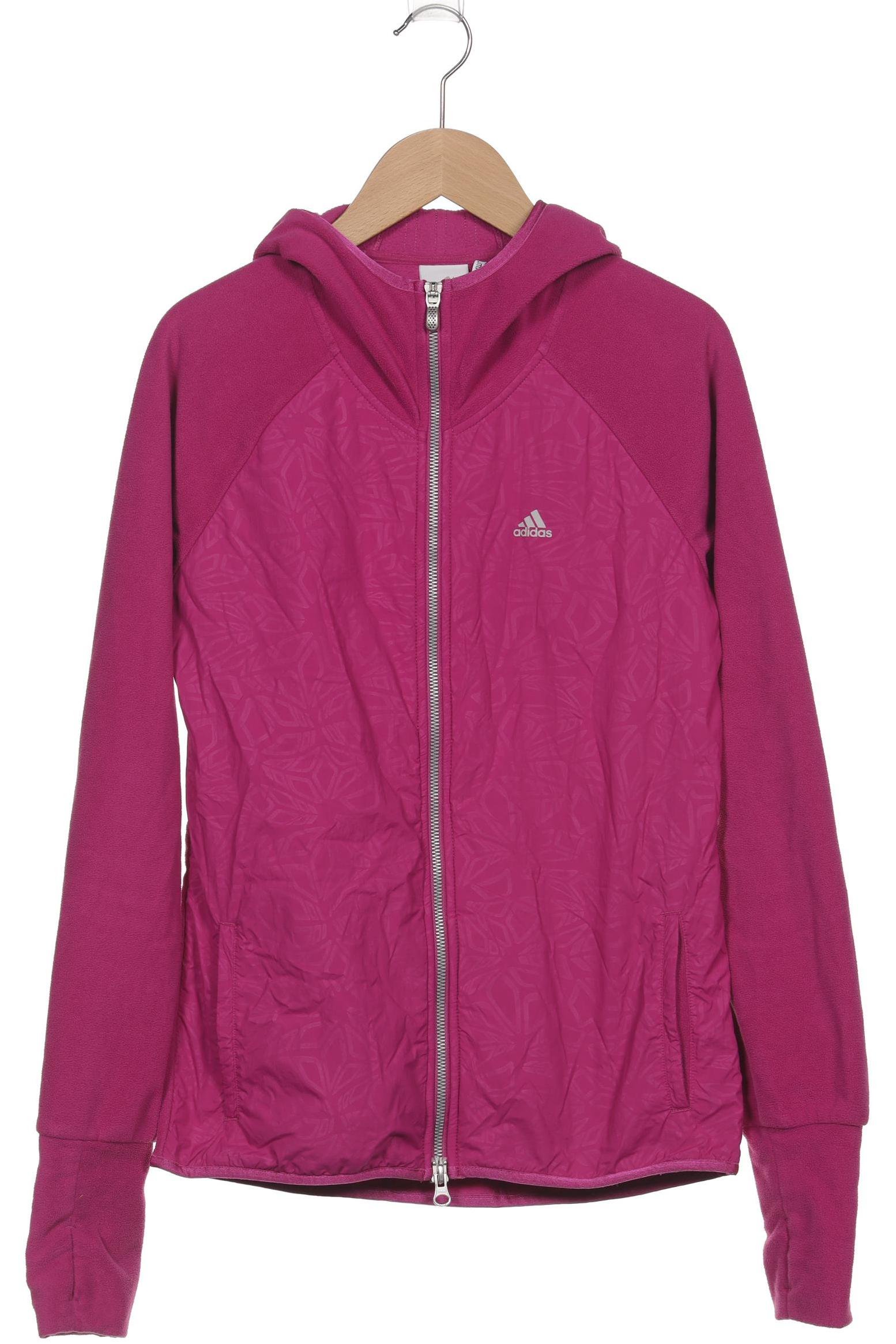 

adidas Damen Kapuzenpullover, pink, Gr. 34
