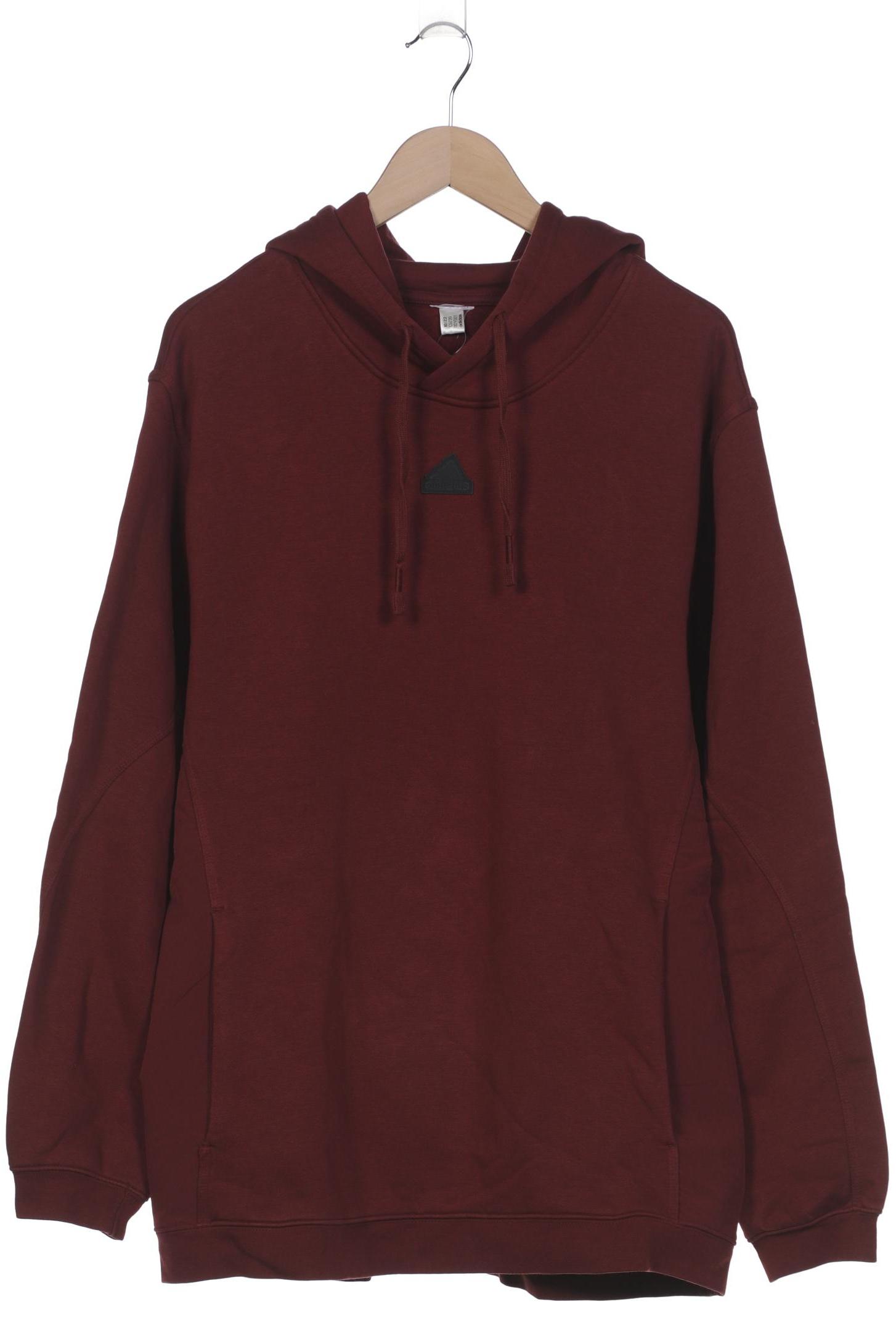 

adidas Damen Kapuzenpullover, bordeaux, Gr. 48