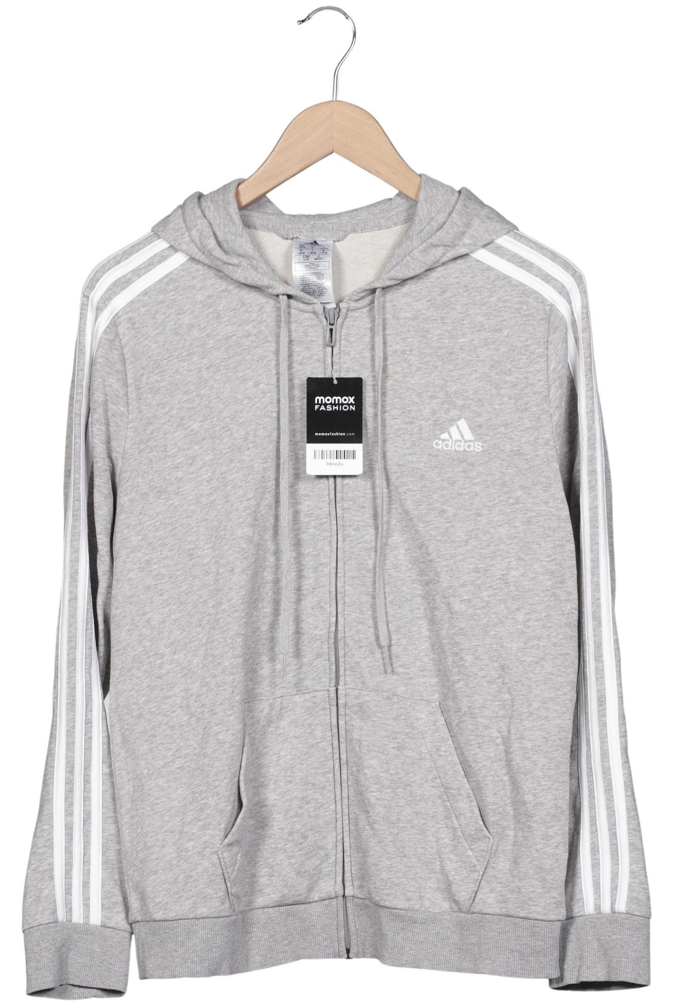

adidas Damen Kapuzenpullover, grau, Gr. 42