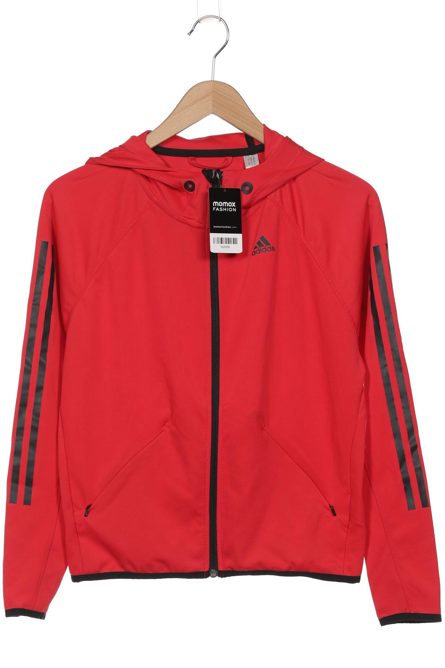 

adidas Damen Kapuzenpullover, rot, Gr. 36