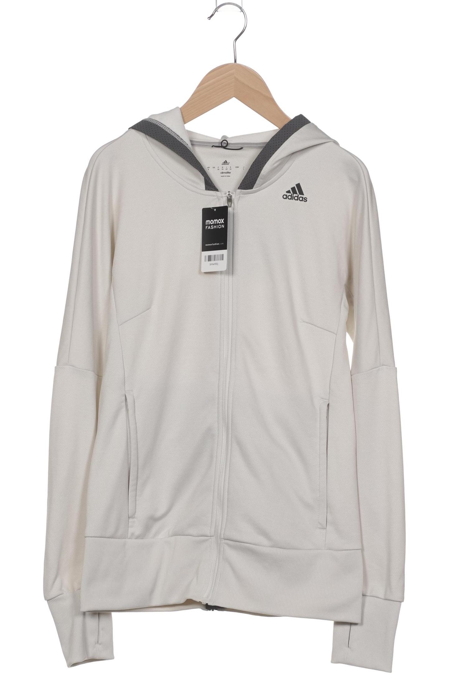 

adidas Damen Kapuzenpullover, cremeweiß, Gr. 34
