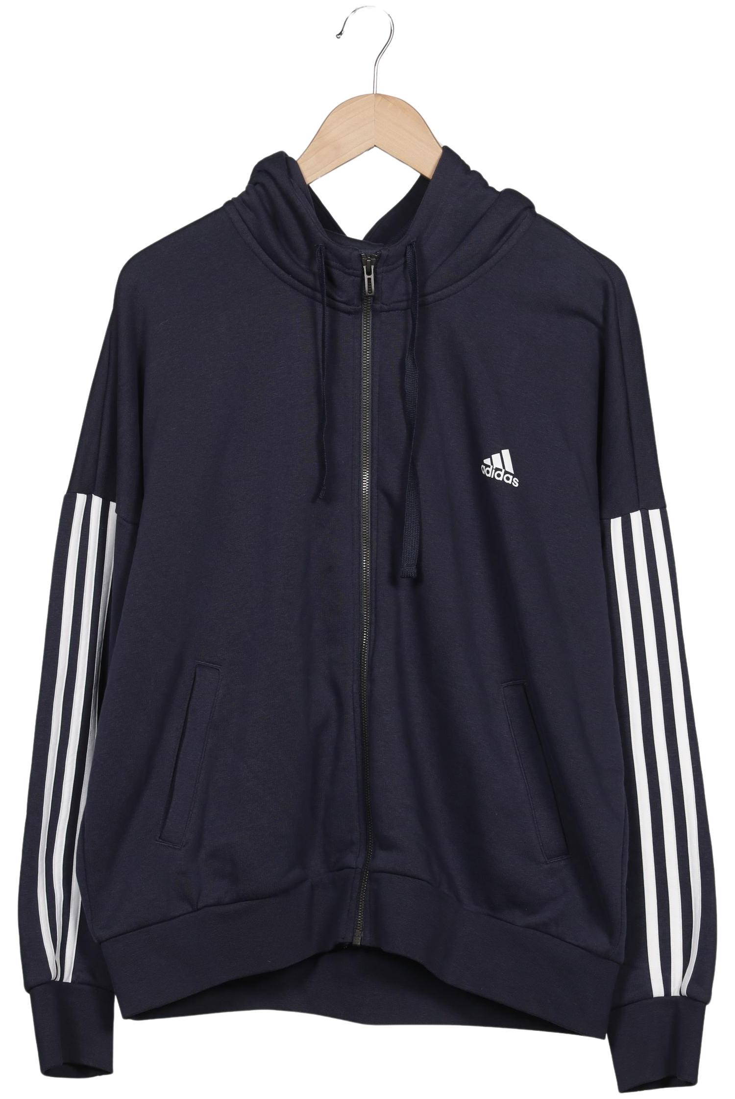 

adidas Damen Kapuzenpullover, marineblau, Gr. 46