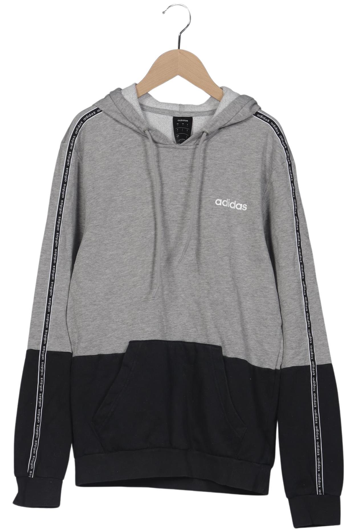 

adidas Damen Kapuzenpullover, grau, Gr. 36