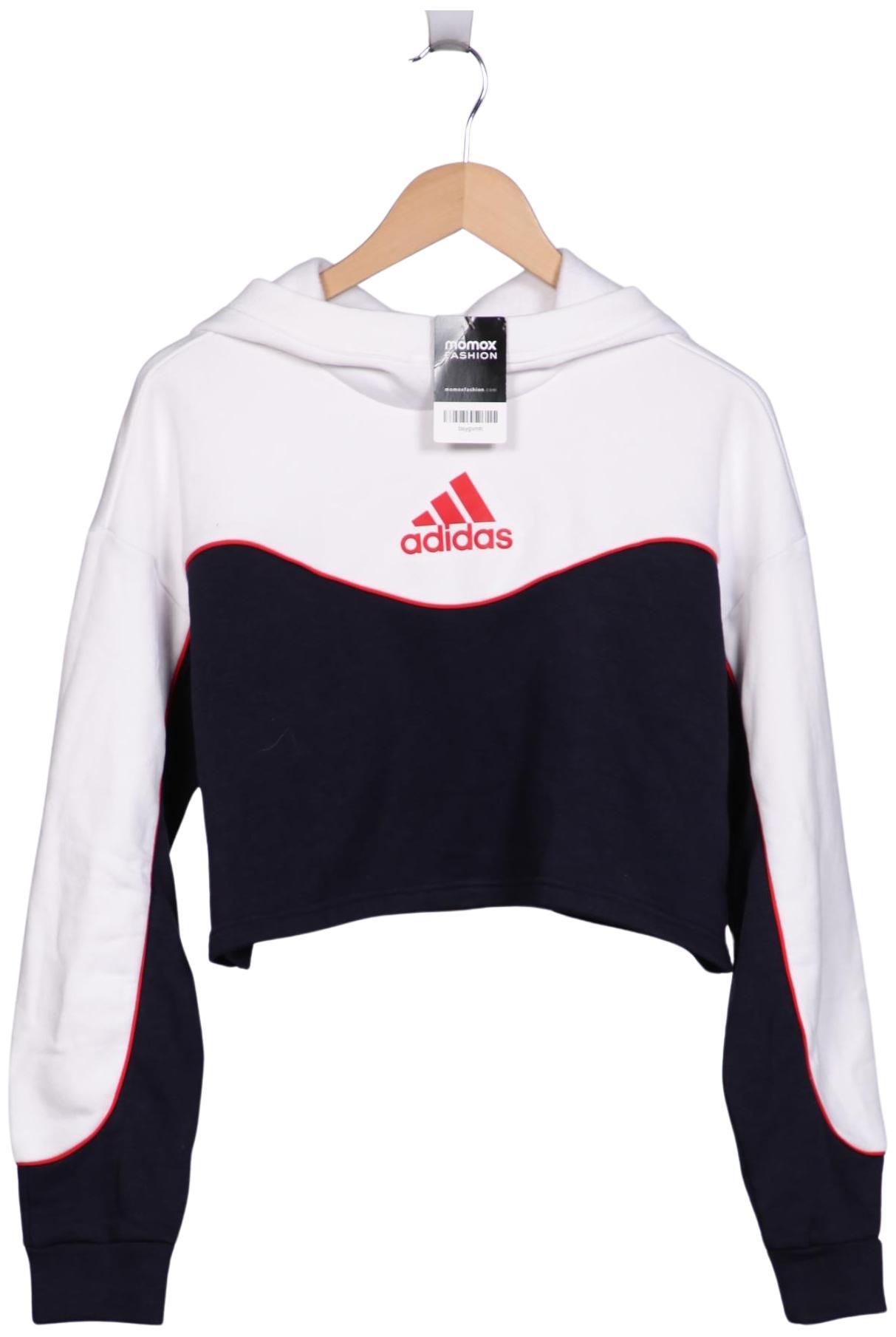 

adidas Damen Kapuzenpullover, weiß, Gr. 38