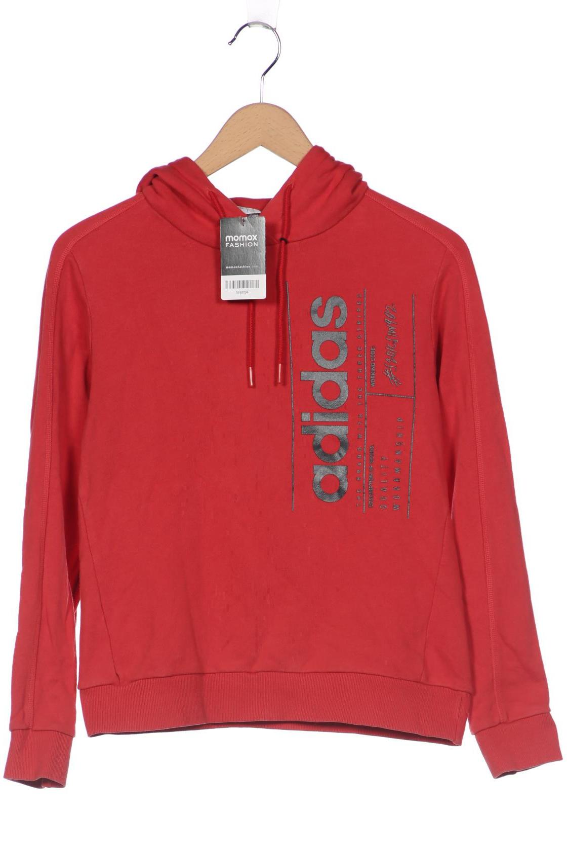 

adidas Damen Kapuzenpullover, rot, Gr. 36