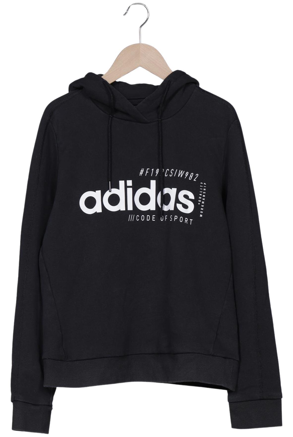 

adidas Damen Kapuzenpullover, schwarz, Gr. 38