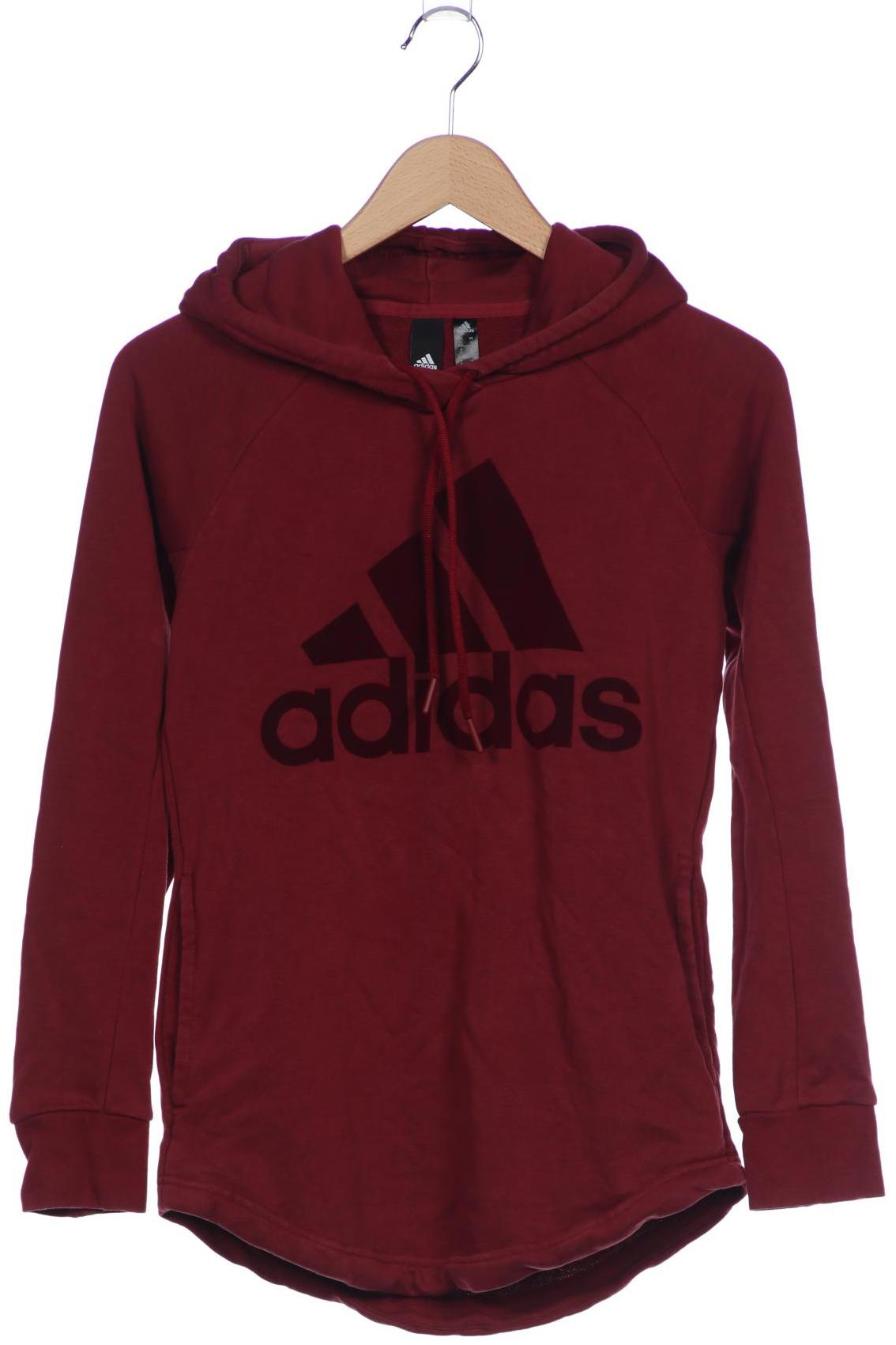 

adidas Damen Kapuzenpullover, bordeaux, Gr. 34