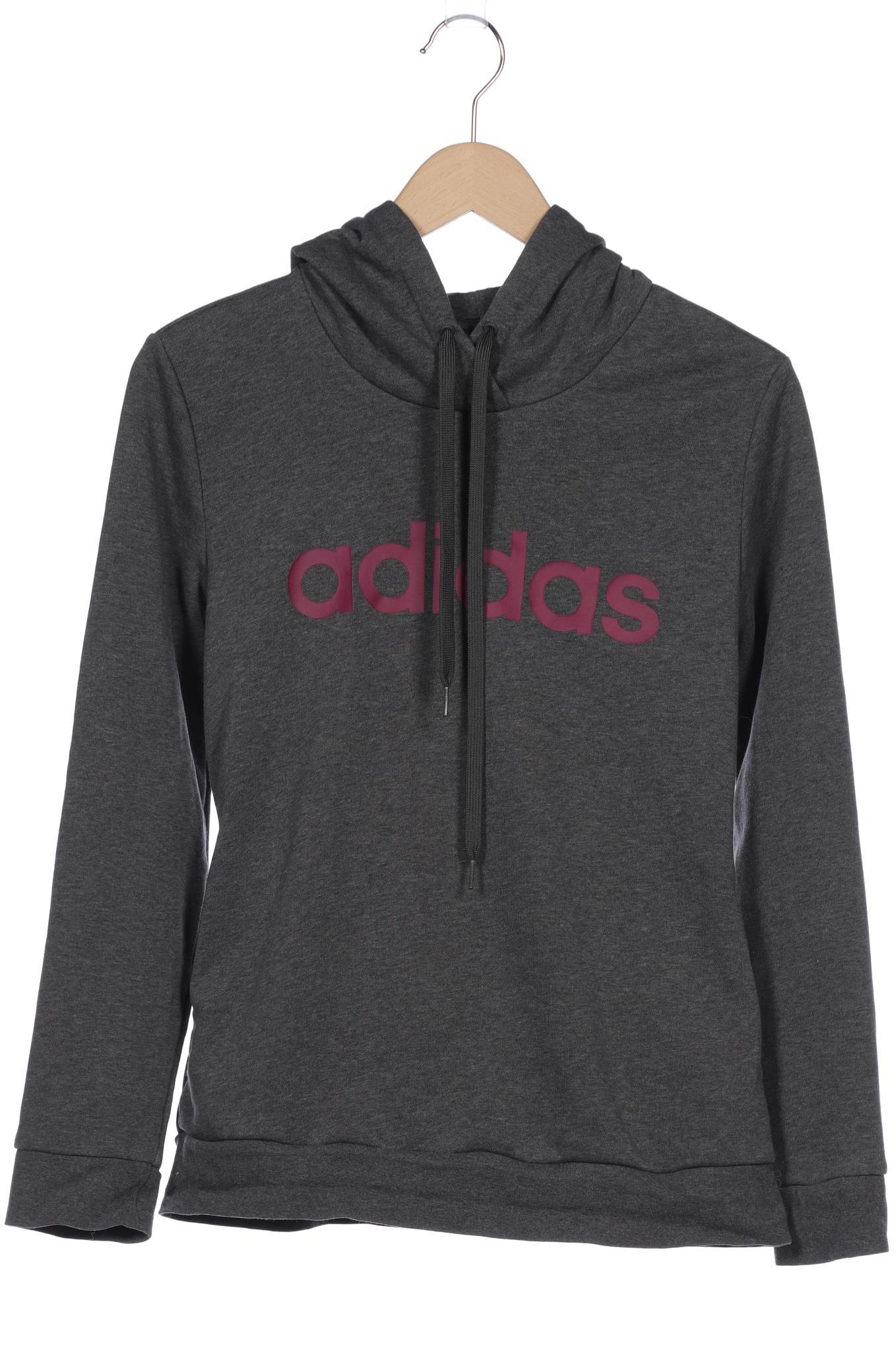 

adidas Damen Kapuzenpullover, grau, Gr. 38