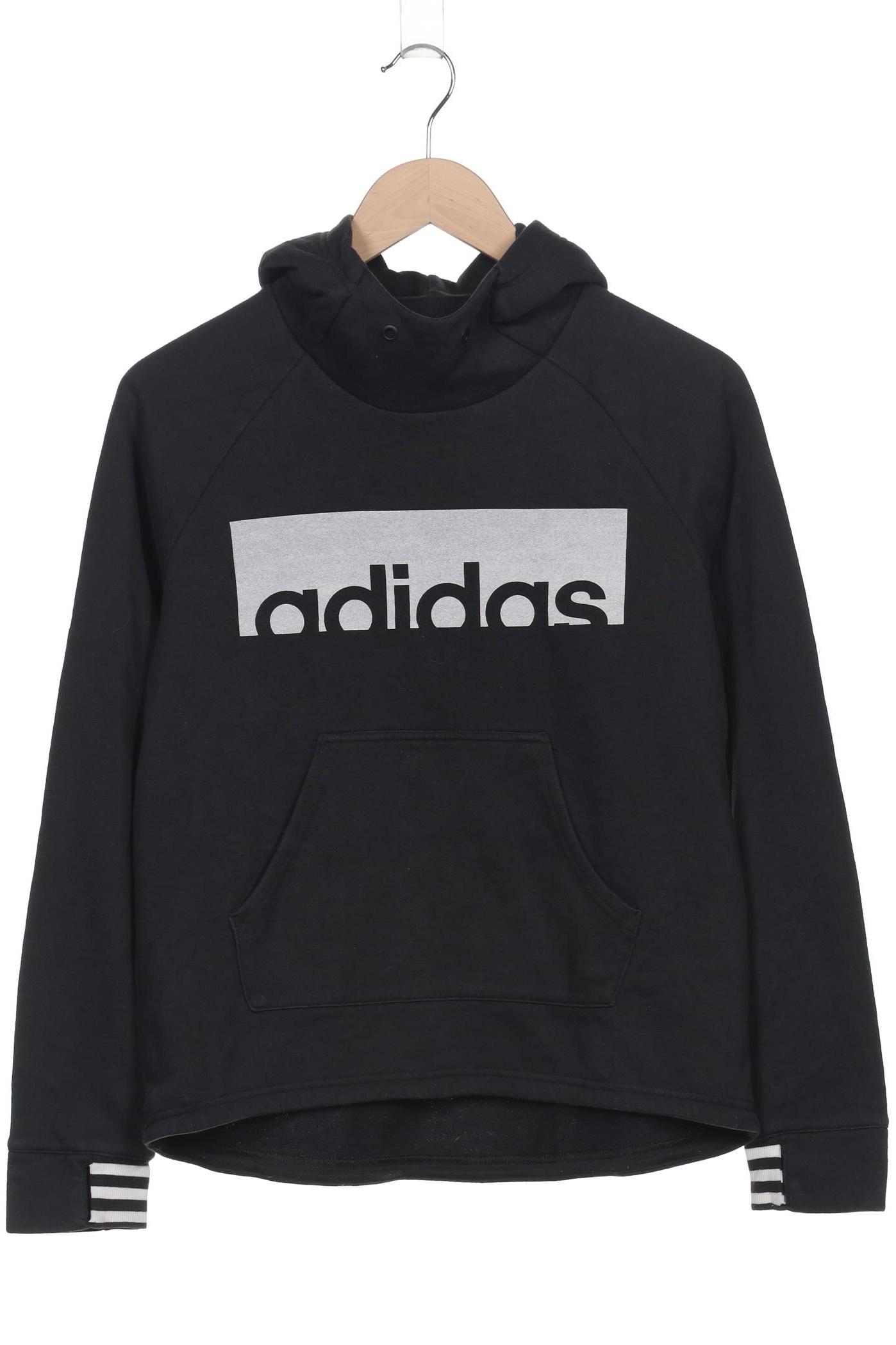 

adidas Damen Kapuzenpullover, schwarz, Gr. 34