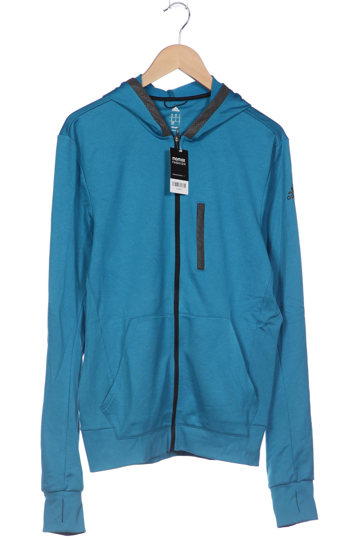 

adidas Damen Kapuzenpullover, blau, Gr. 38