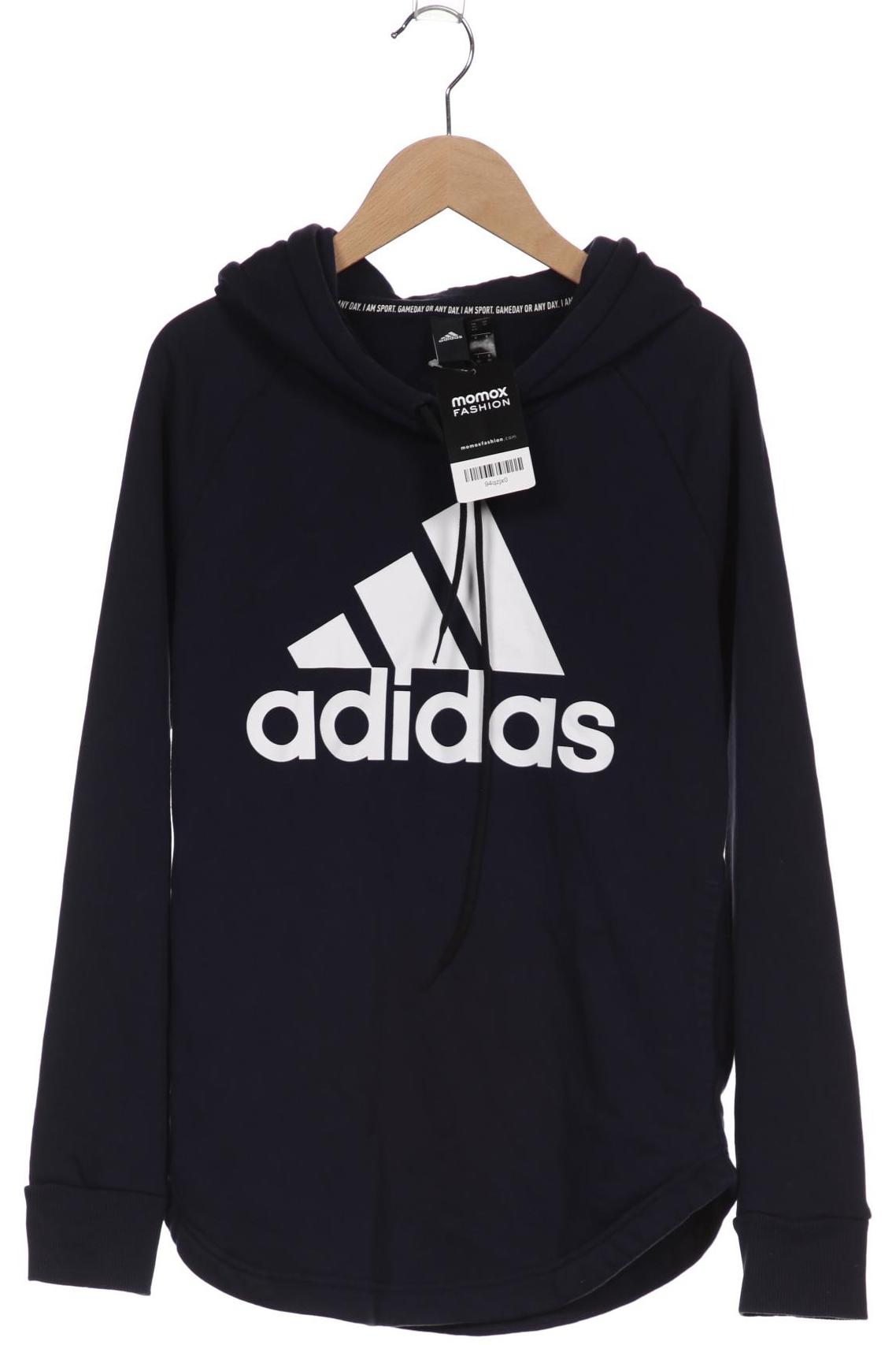 

adidas Damen Kapuzenpullover, marineblau, Gr. 34